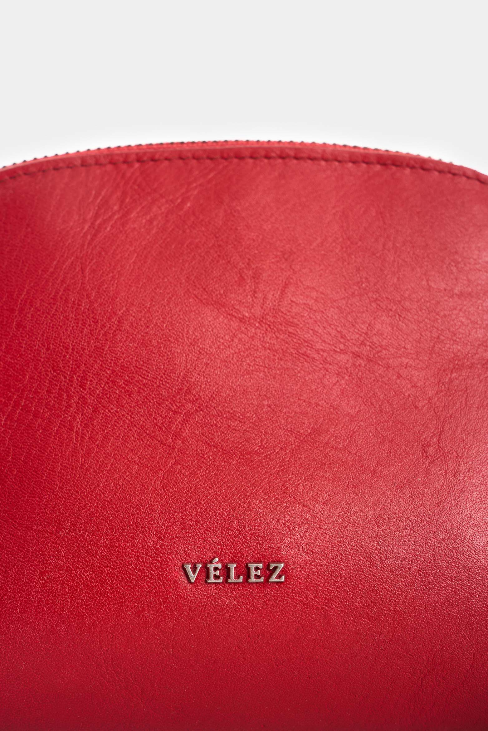 Nacre Leather Cosmetic Bag for Women - Image 4