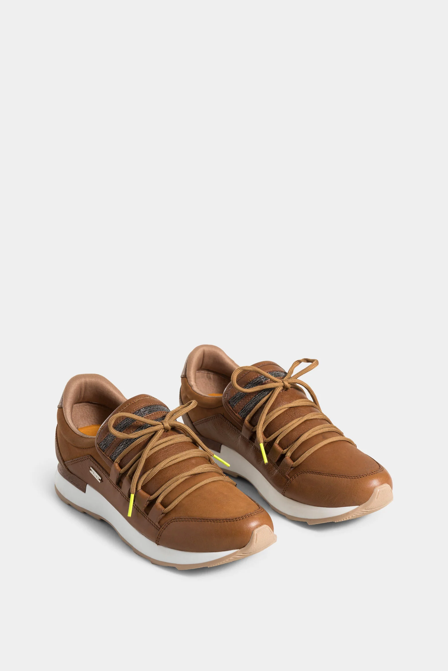 Napoles 2.0 Leather LaceUp Shoes for Women with Contrast Tips - Image 2
