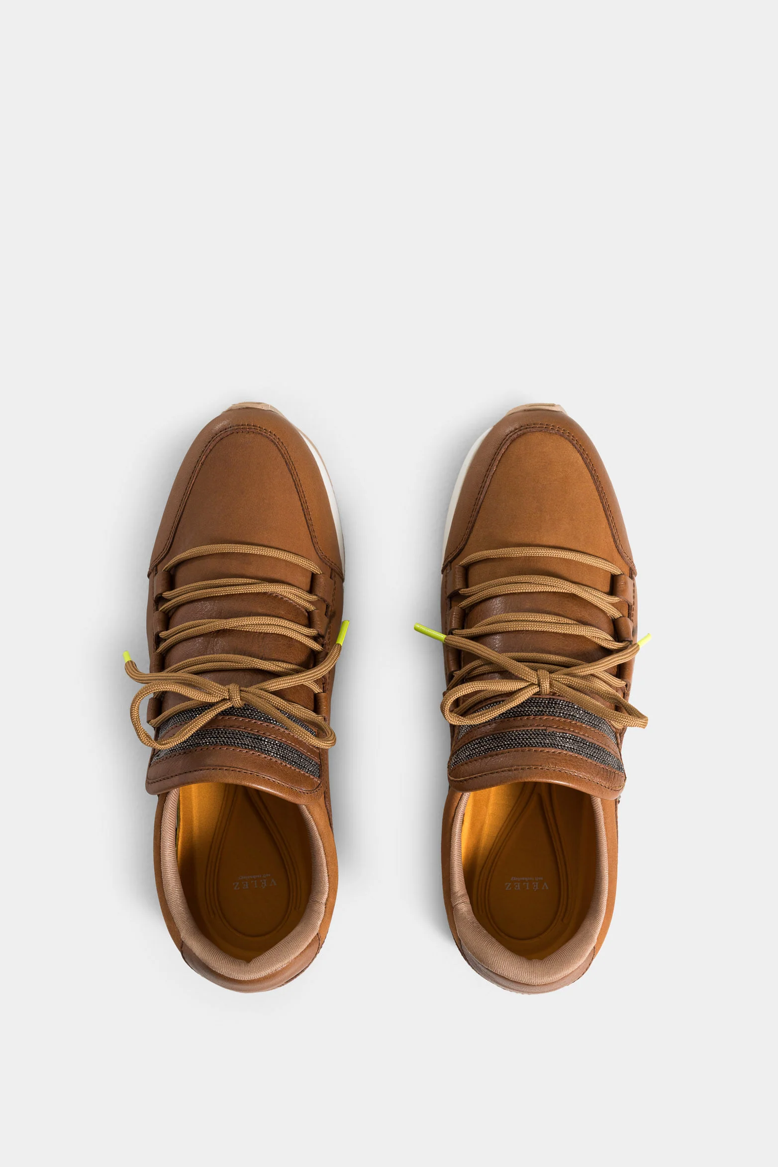 Napoles 2.0 Leather LaceUp Shoes for Women with Contrast Tips - Image 4