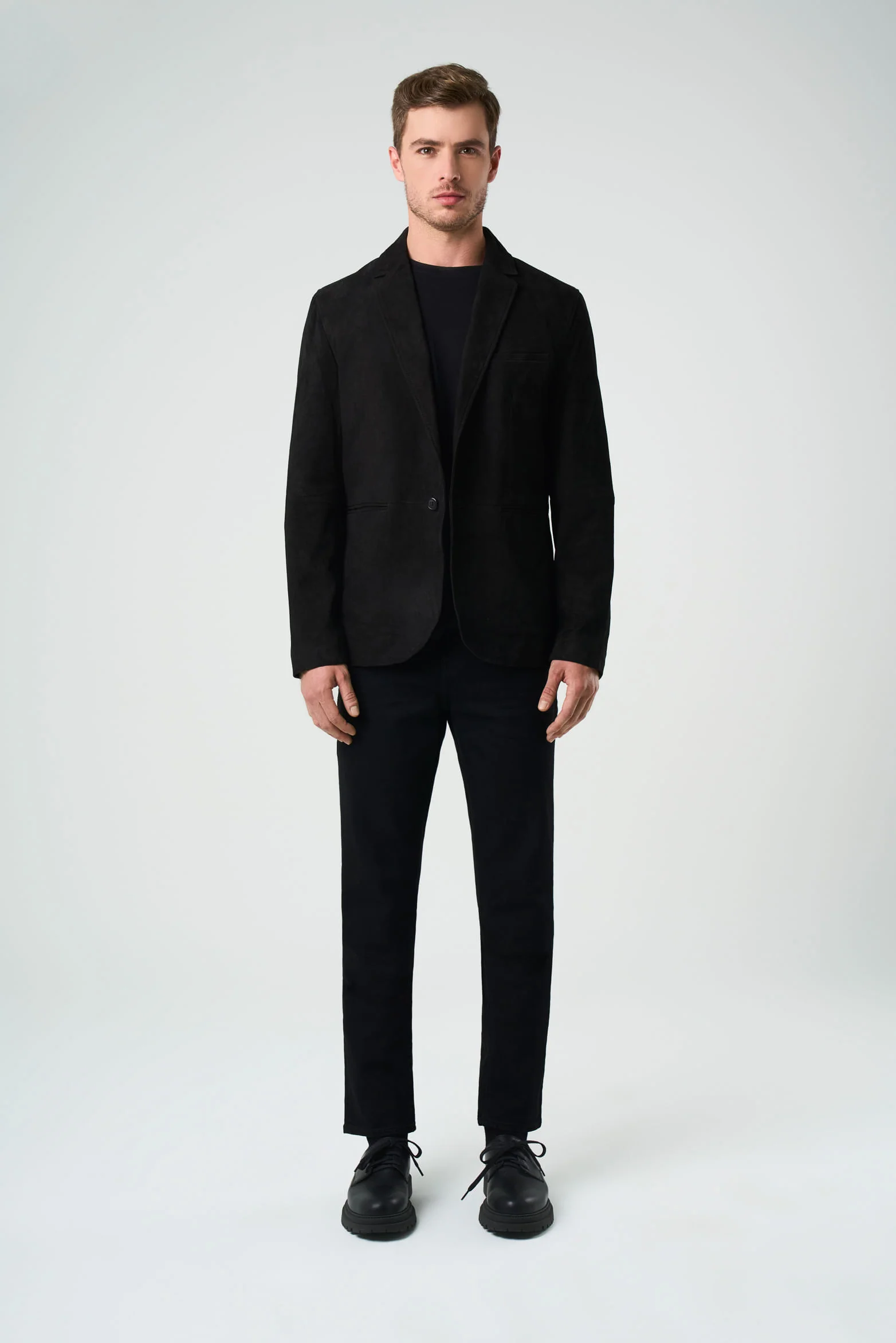 Niger Suede Semi-Fitted Men's Blazer