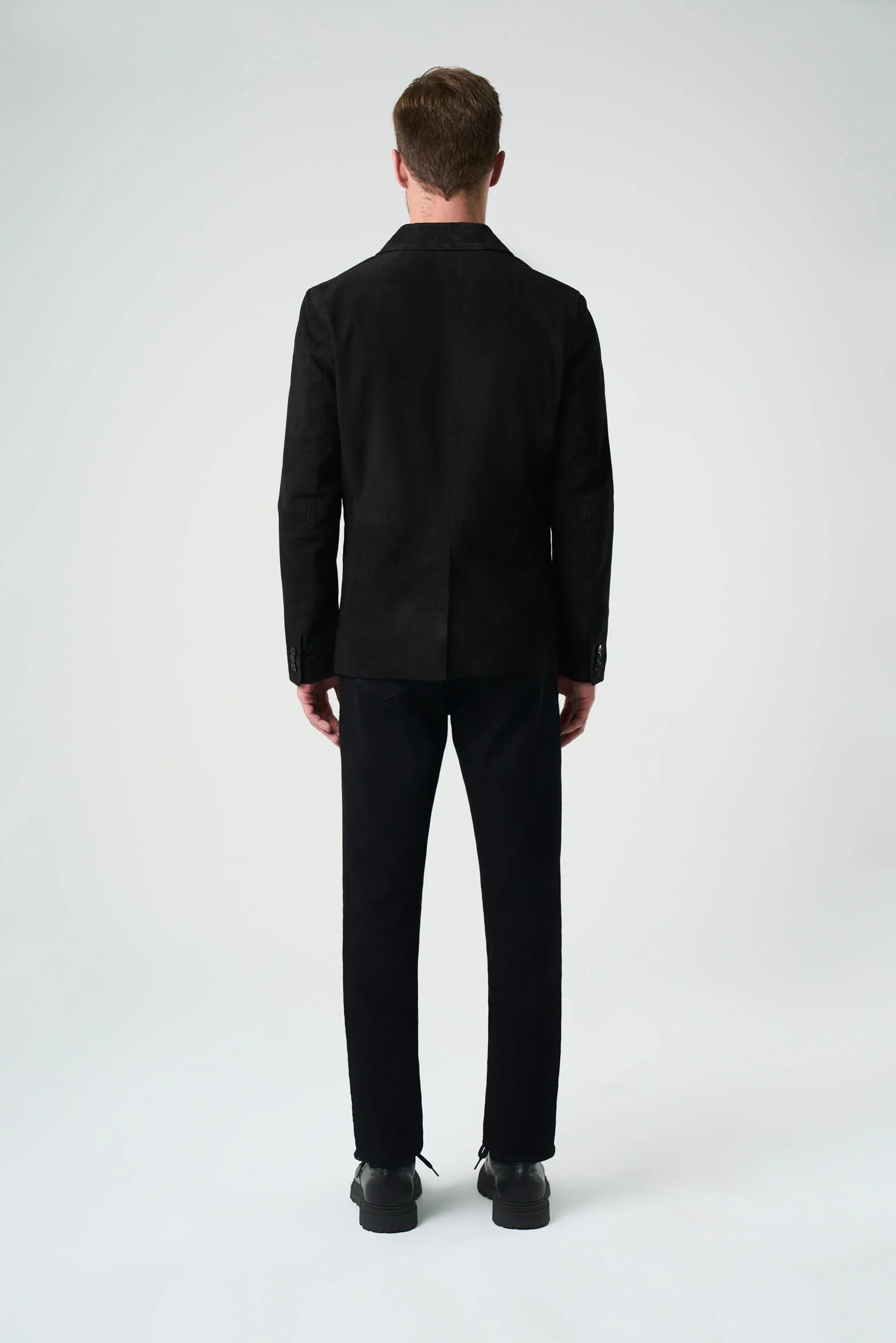 Niger Suede Semi-Fitted Men's Blazer - Image 4