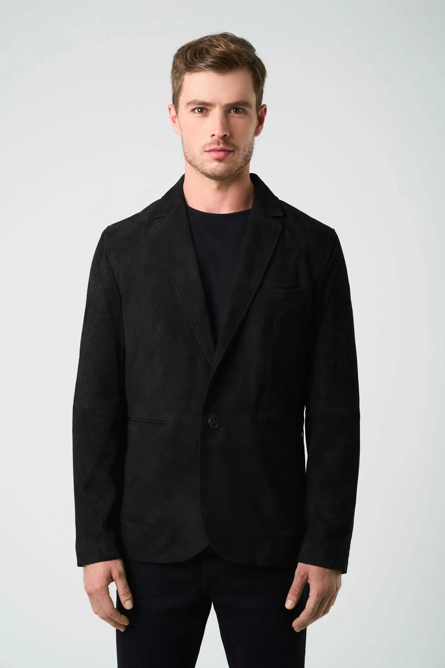 Niger Suede Semi-Fitted Men's Blazer - Image 5