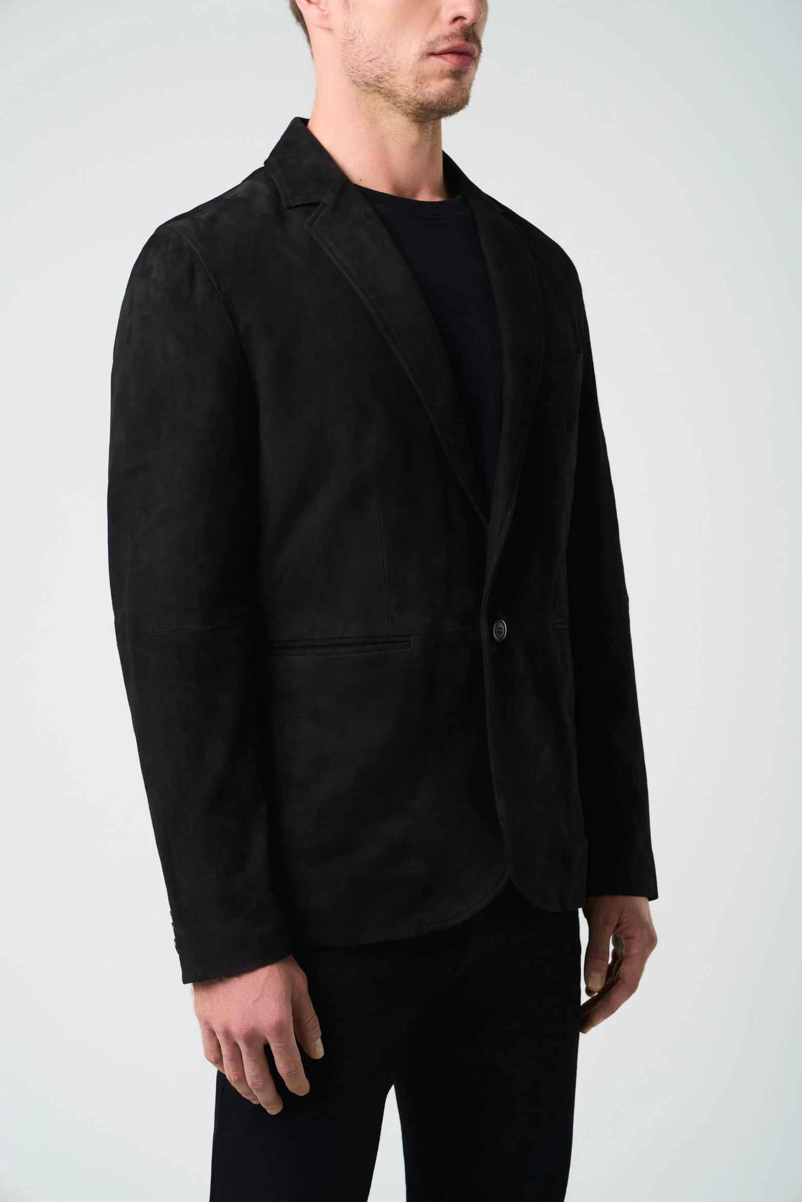 Niger Suede Semi-Fitted Men's Blazer - Image 6