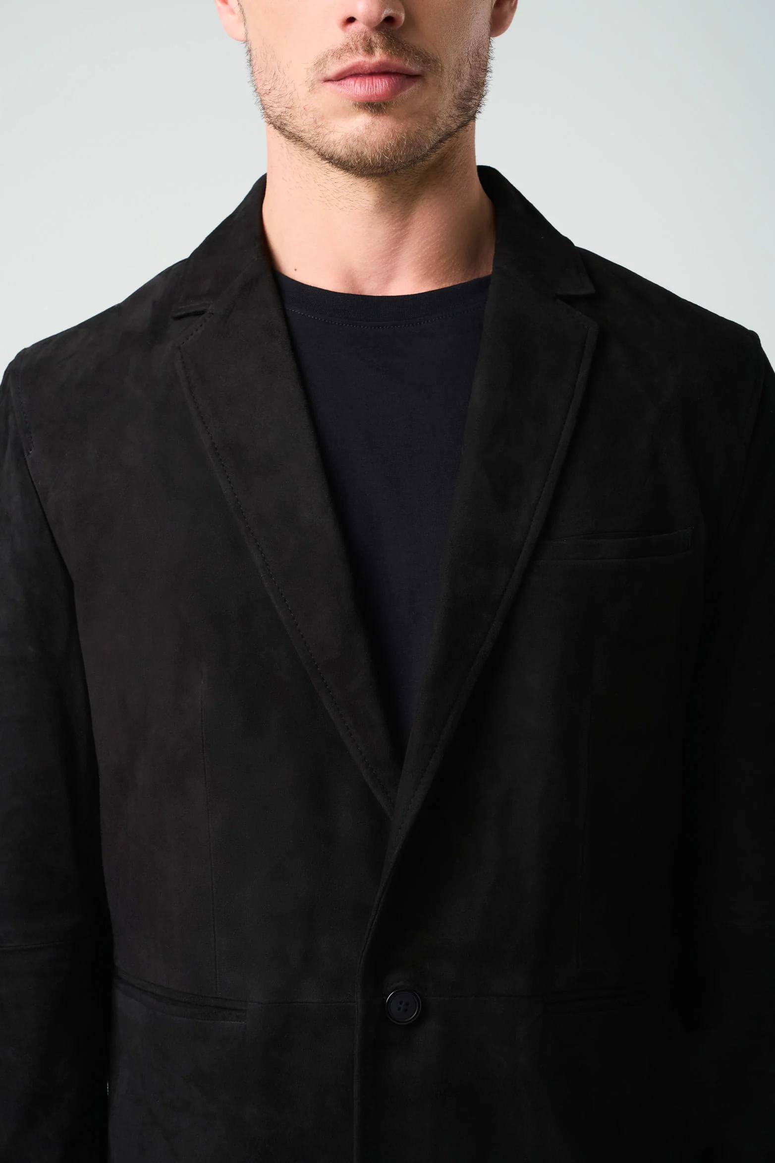 Niger Suede Semi-Fitted Men's Blazer - Image 7