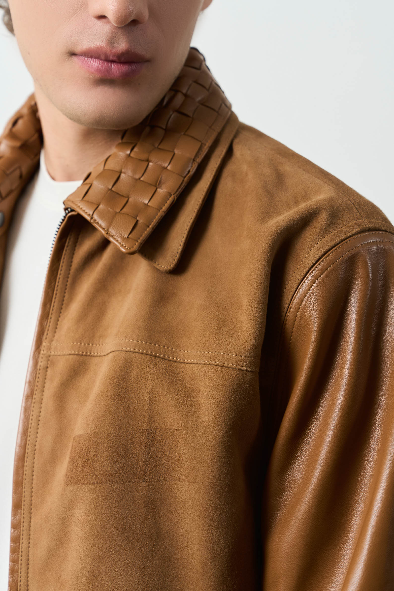 Nila 2 leather jacket for men - Image 5