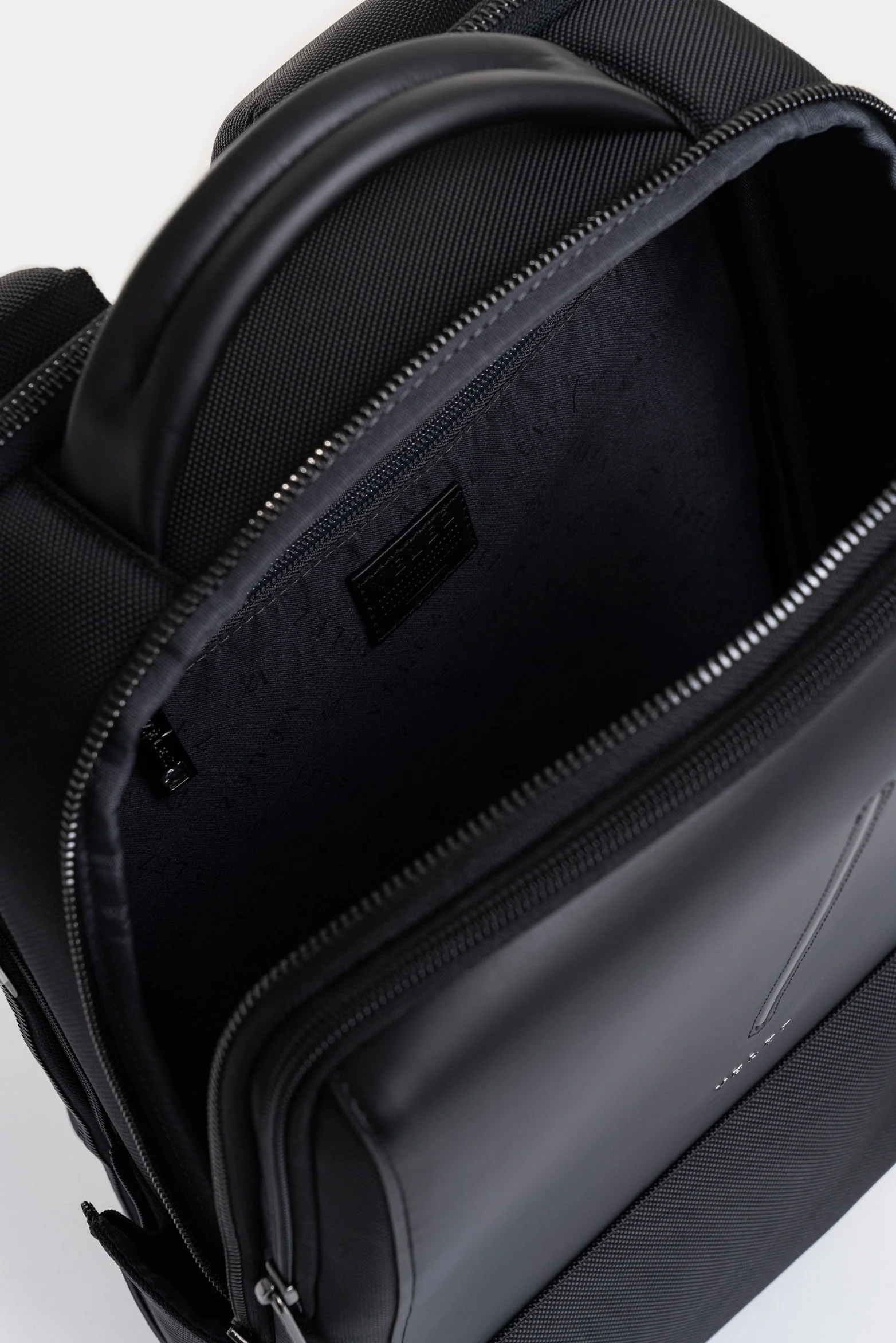 Oasis Canvas and Leather Backpack for Men with Color Accent - Image 5