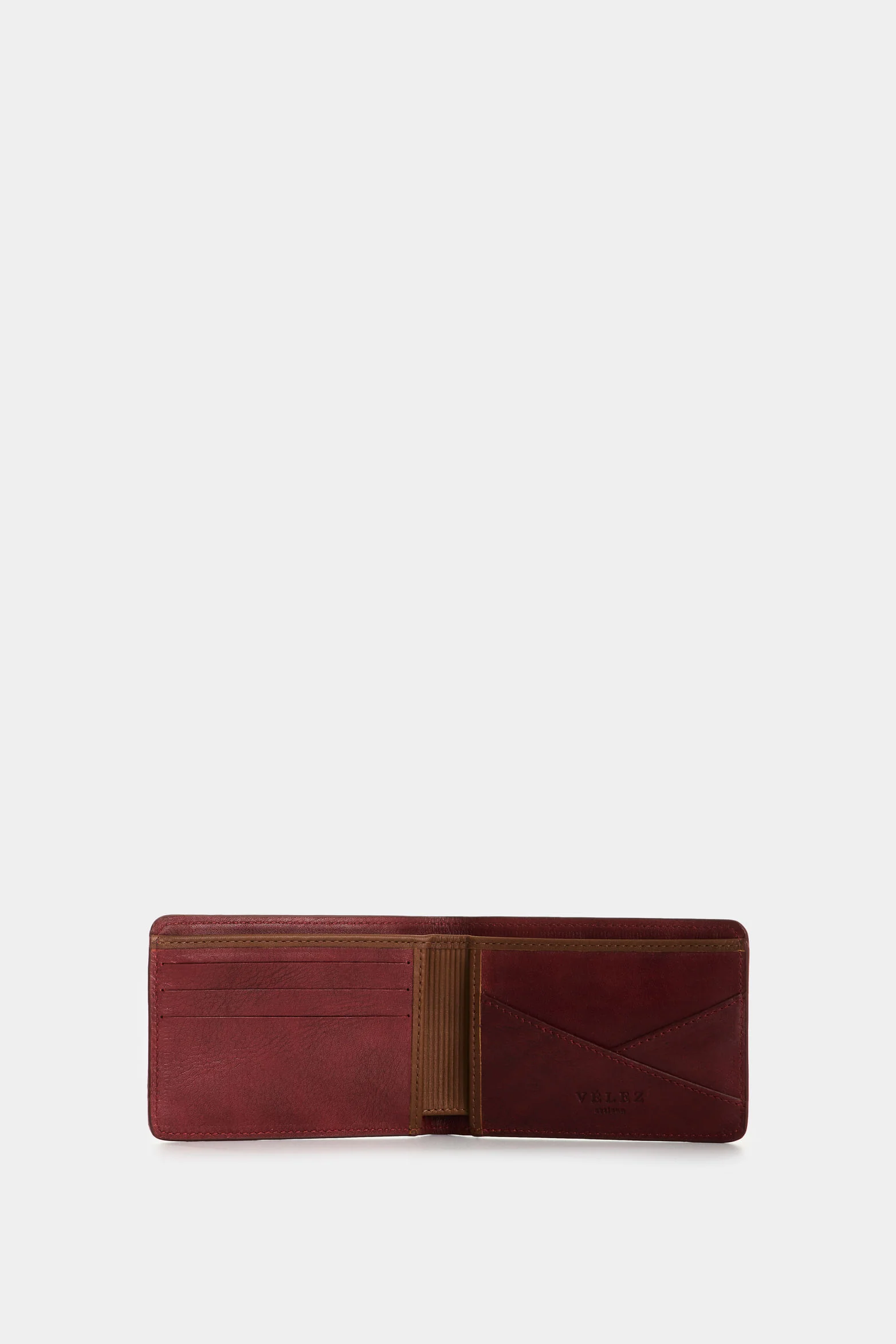 Oasis leather wallet for men with contrast detail - Image 2