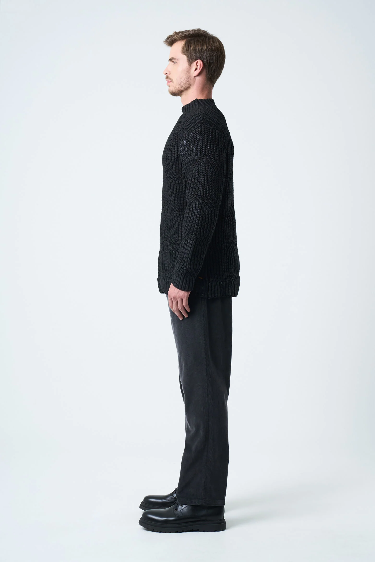 Orion Pleated Pants for Men Semi-Relaxed Fit - Image 2