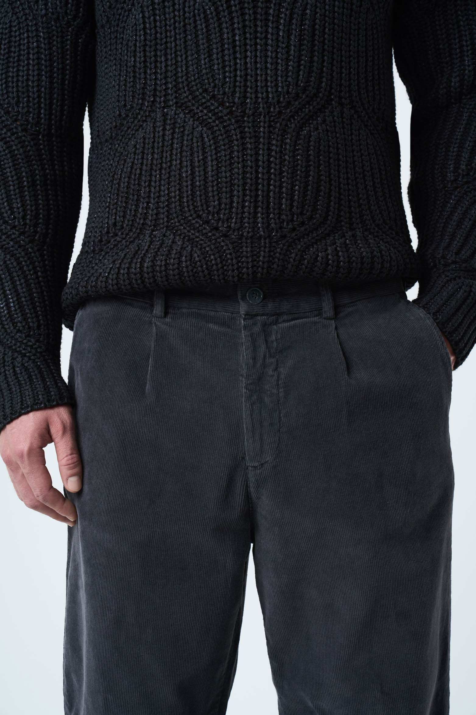 Orion Pleated Pants for Men Semi-Relaxed Fit - Image 6