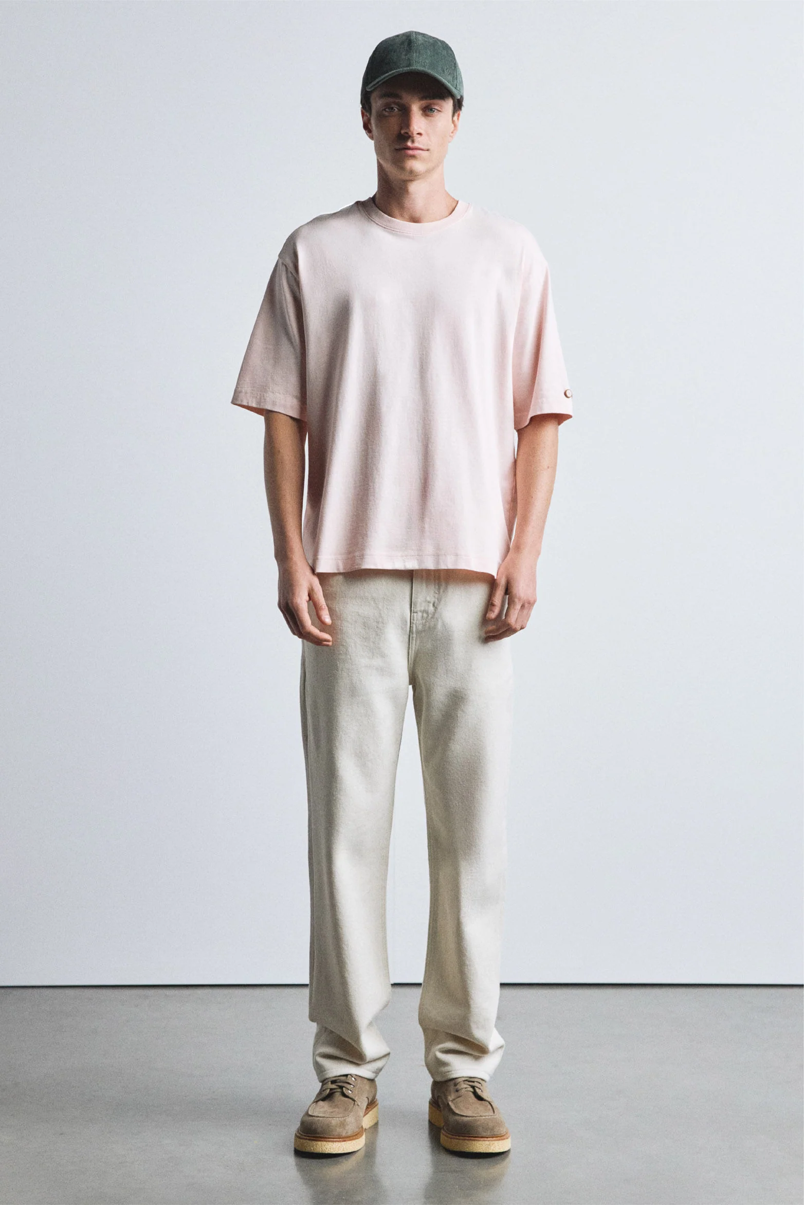 Oversized Spring short sleeve t-shirt for men - Image 3