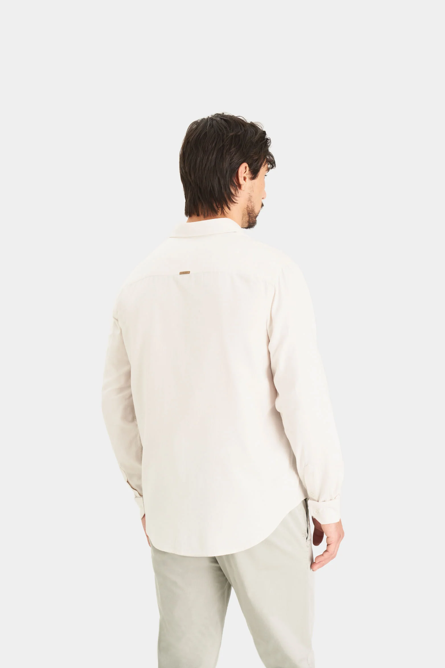 Oxford LongSleeve Shirt for Men  SemiFitted - Image 5