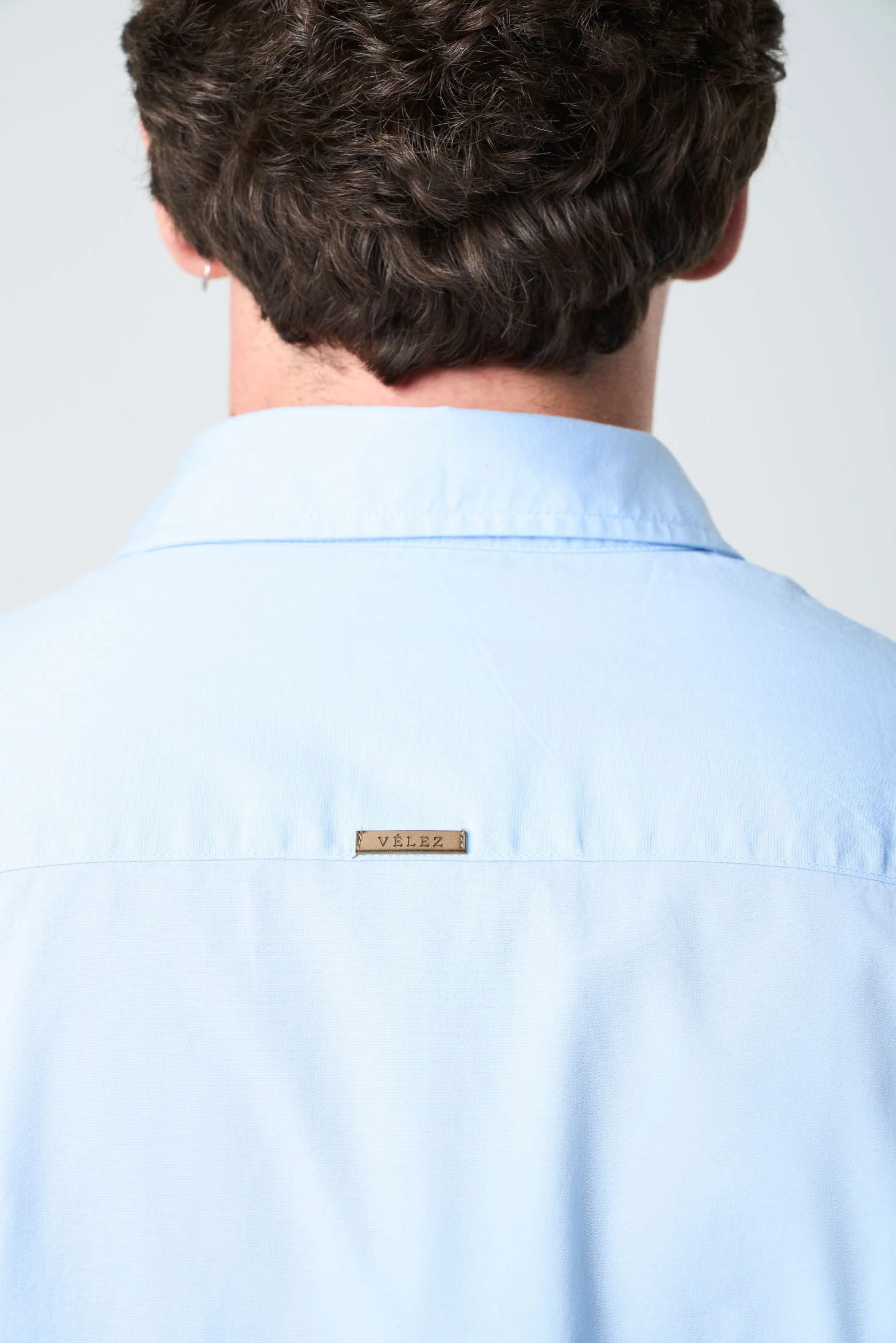 Poplin shirt for men  semi-fitted - Image 7