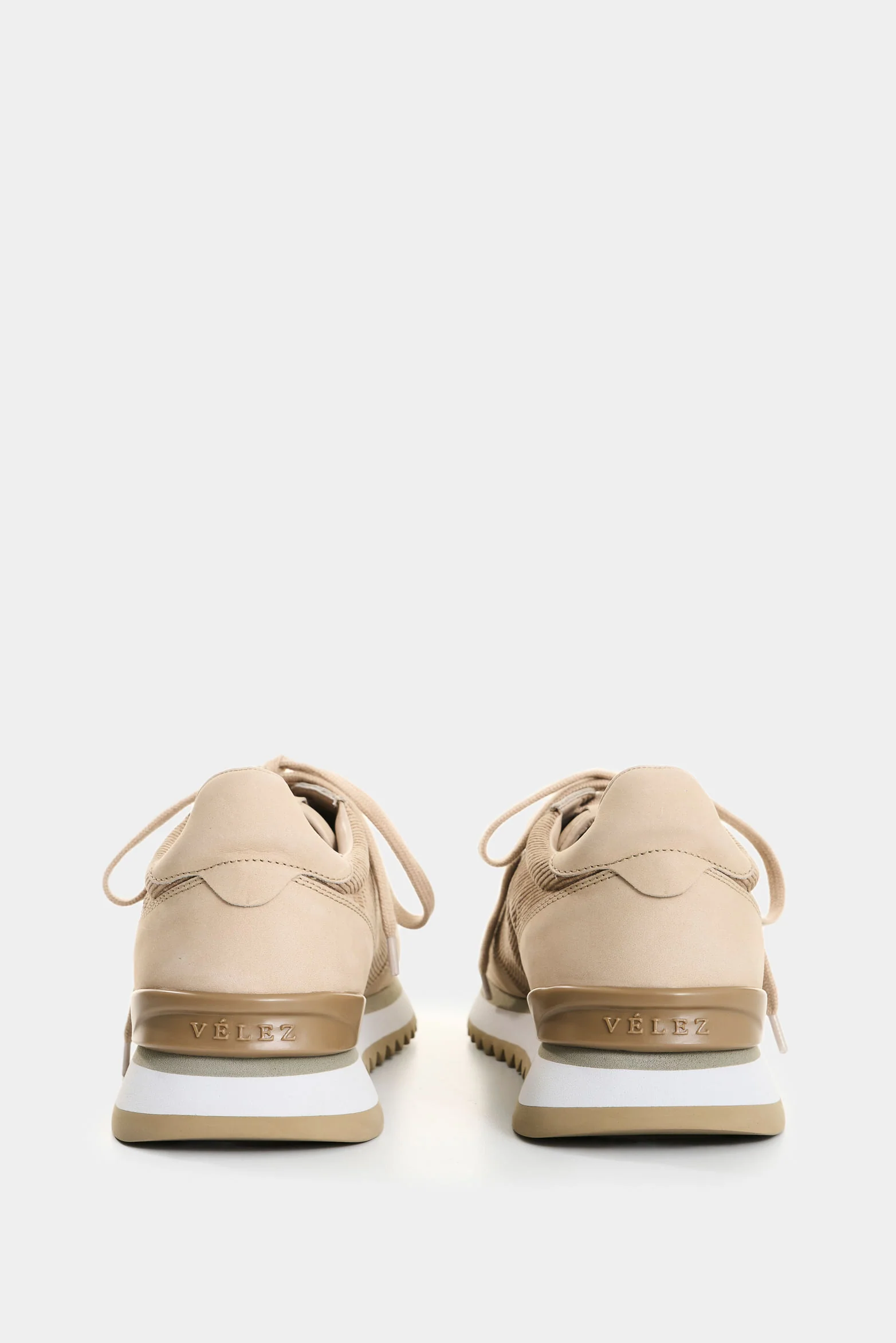 Ray Corduroy and Leather Sneakers for Men - Image 3