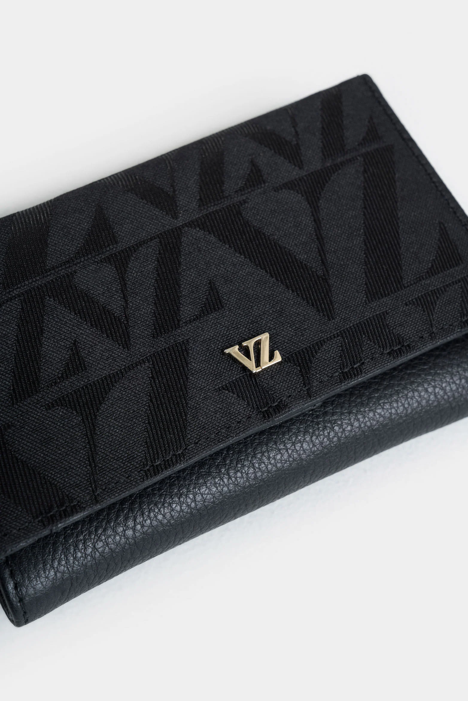 Real Leather Wallet for Women, Monogram - Image 4