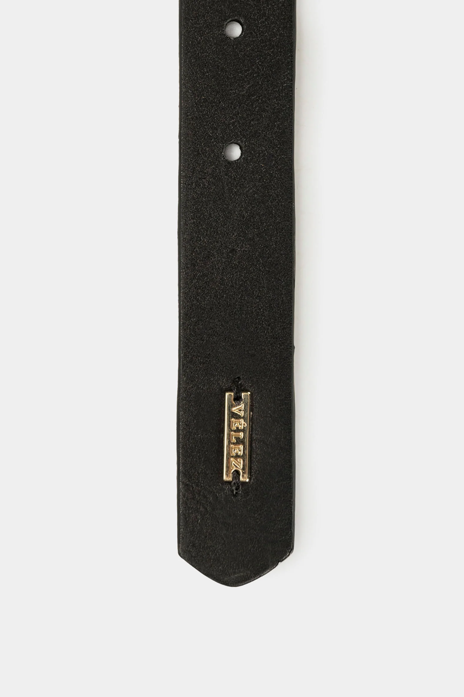 Reversible Textured Leather Belt - Timeless Basic - Image 4