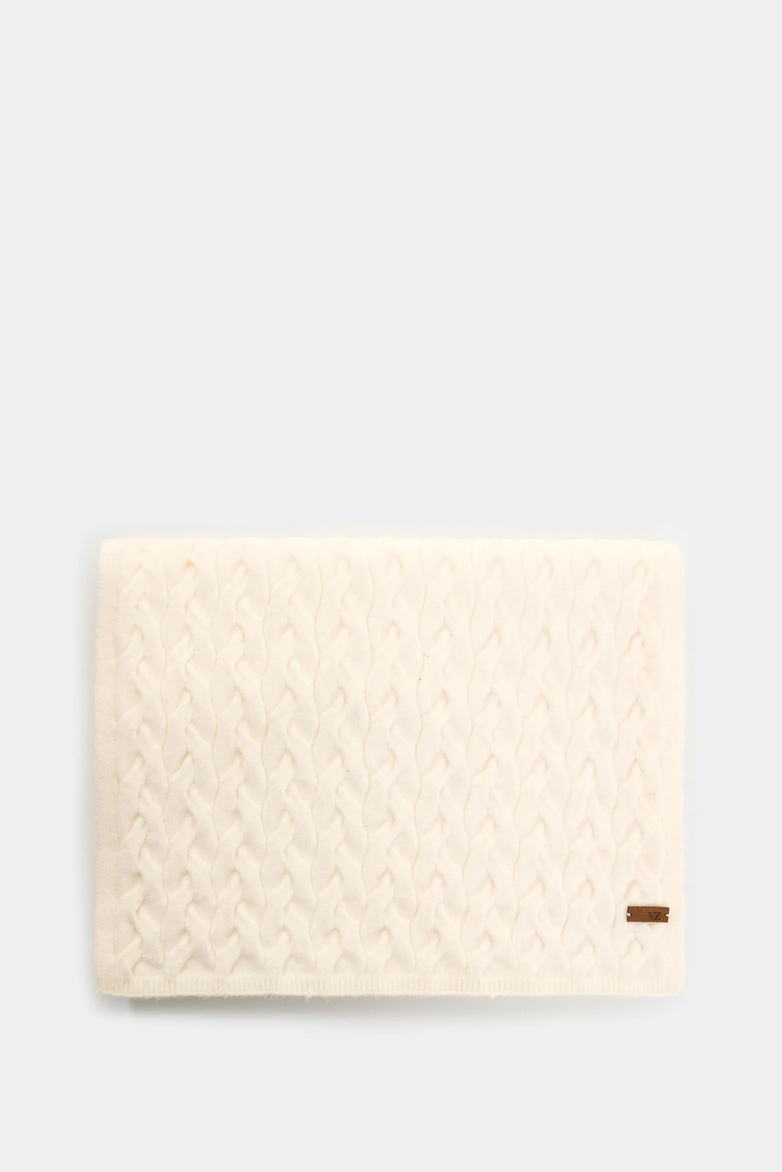 Ribbed Broza woven scarf for men