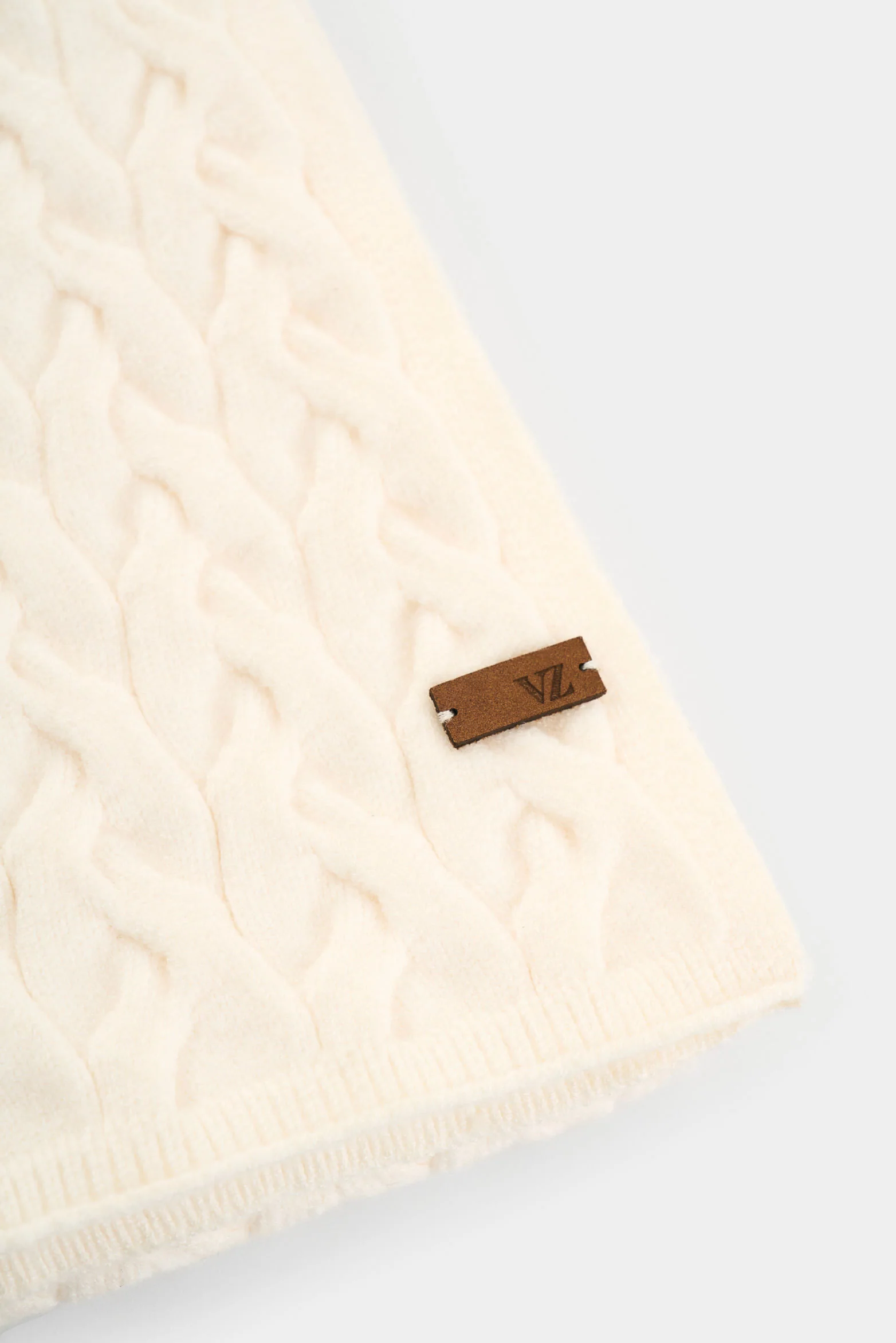 Ribbed Broza woven scarf for men - Image 3