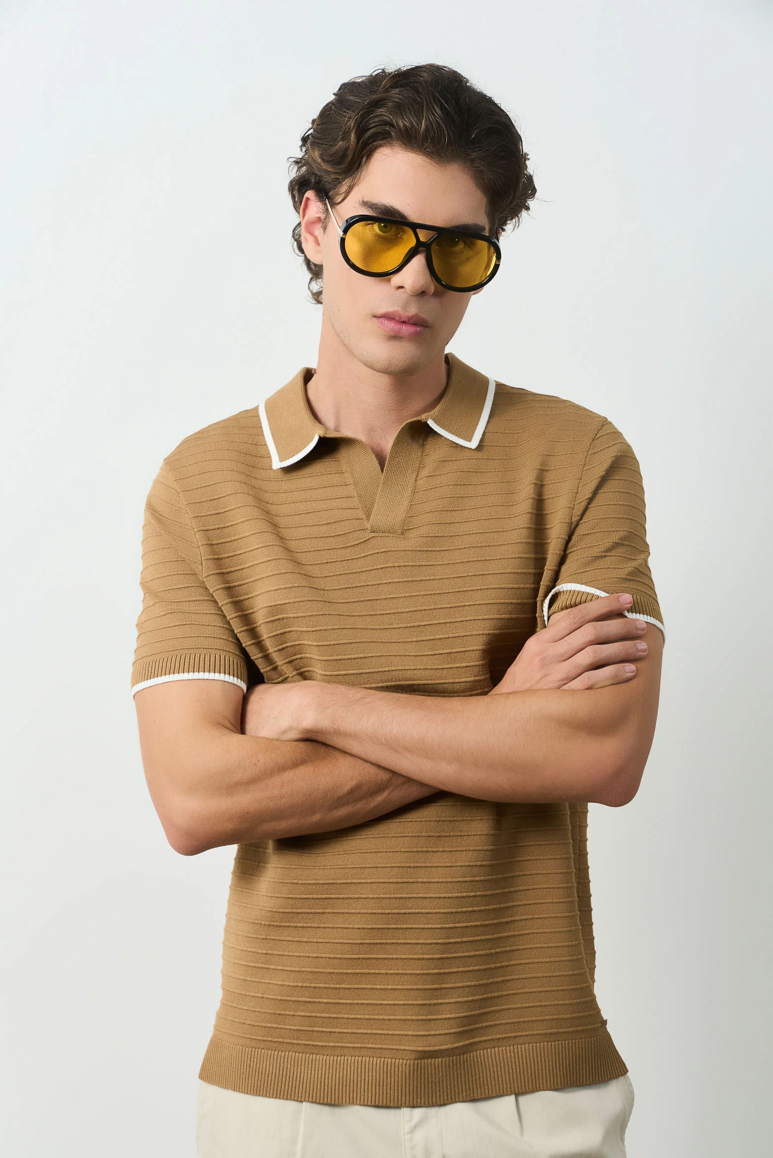 Ruka knit polo for men - Image 6