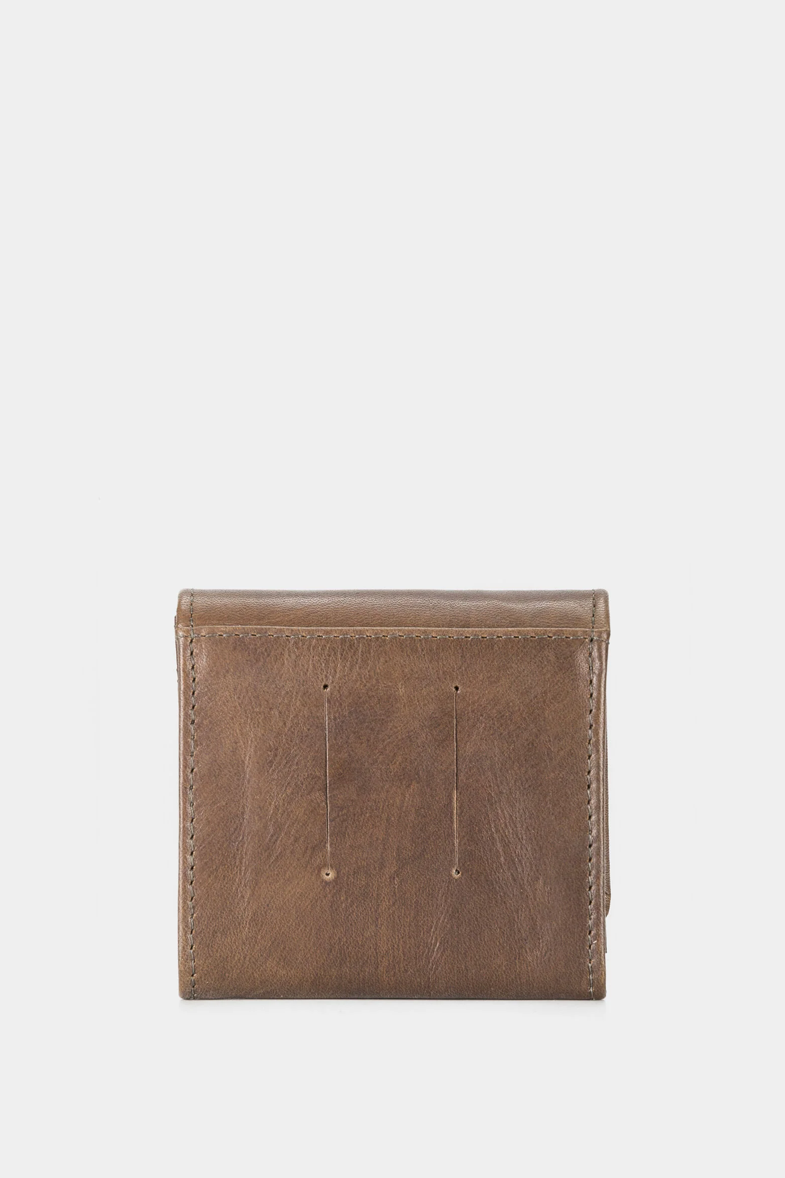 Rustic Leather Coin Purse for Men with Belt Passer - Image 3
