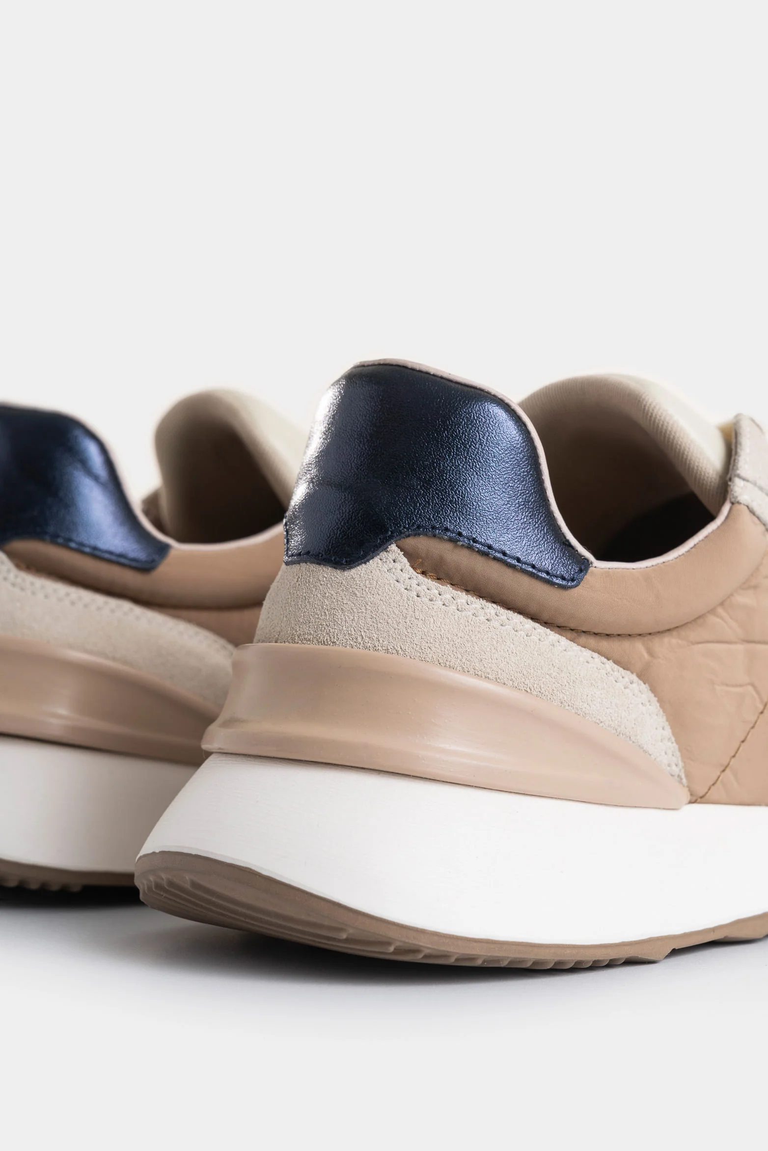Sereno Sneakers in Canvas and Leather Sports Style - Image 5