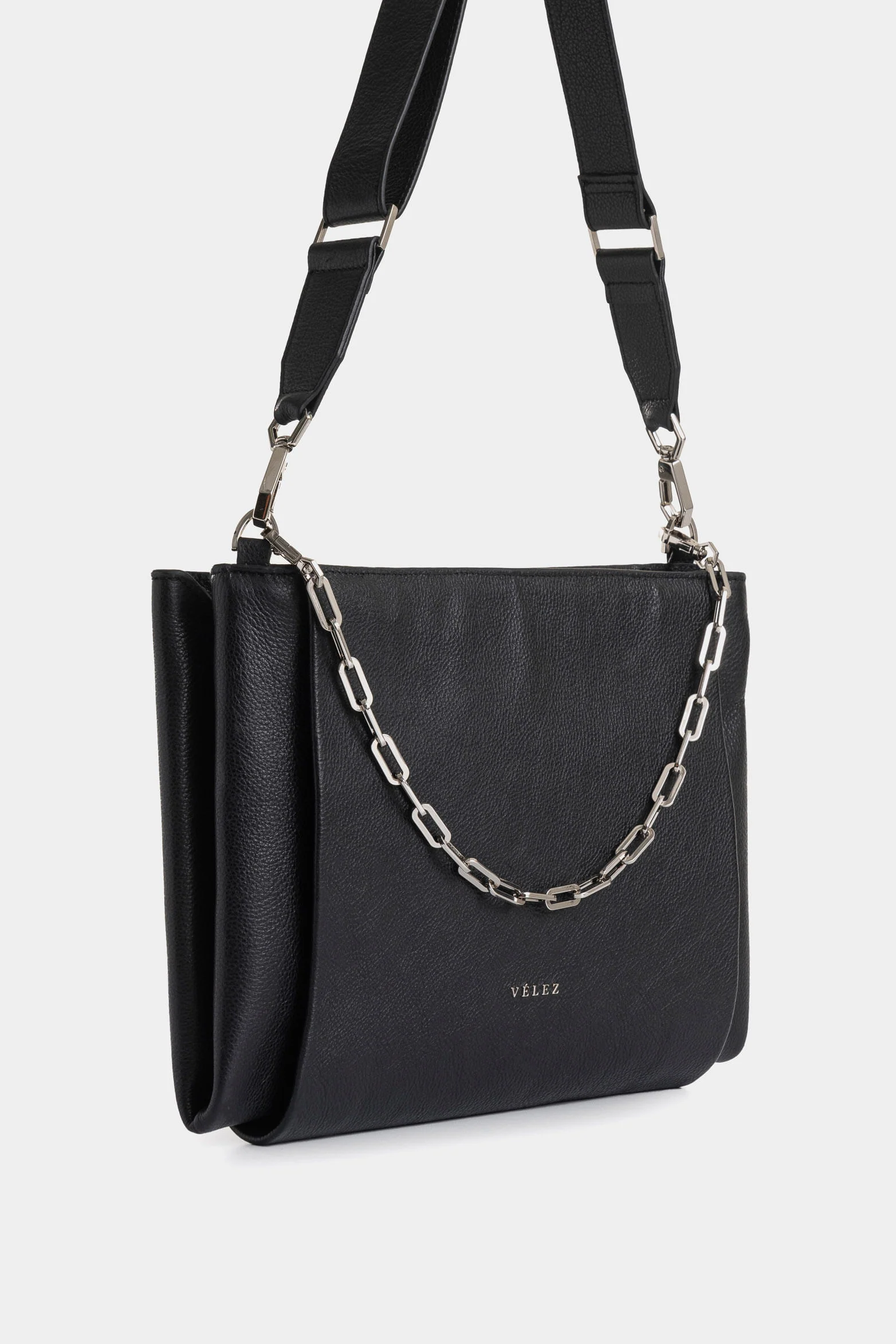 Shopping Gliceria leather bag for women with chain detail - Image 2