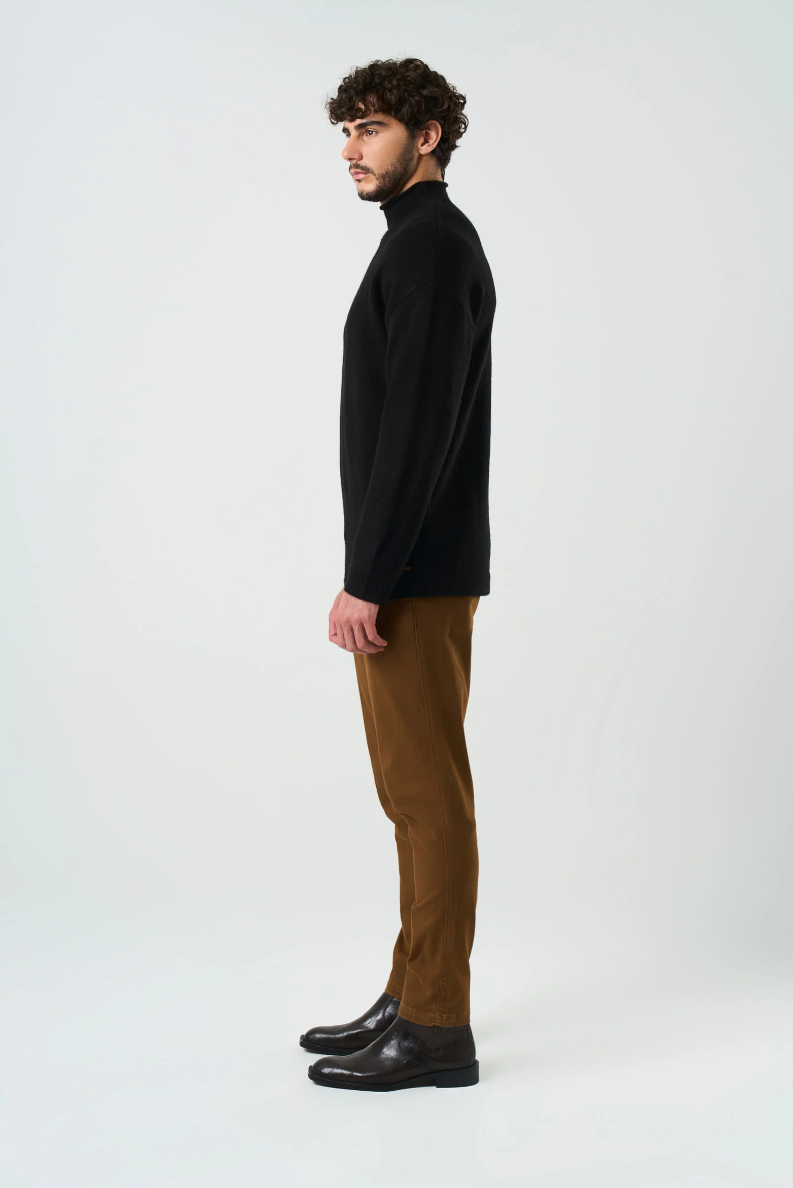 Sika Knit Sweater for Men Two-Tone - Image 2