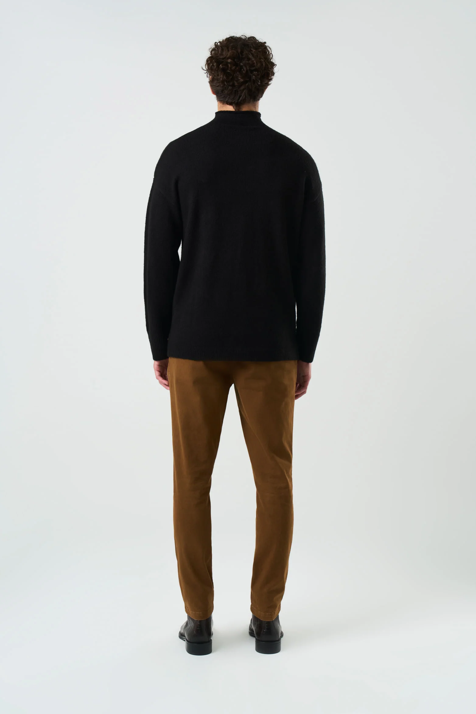 Sika Knit Sweater for Men Two-Tone - Image 3