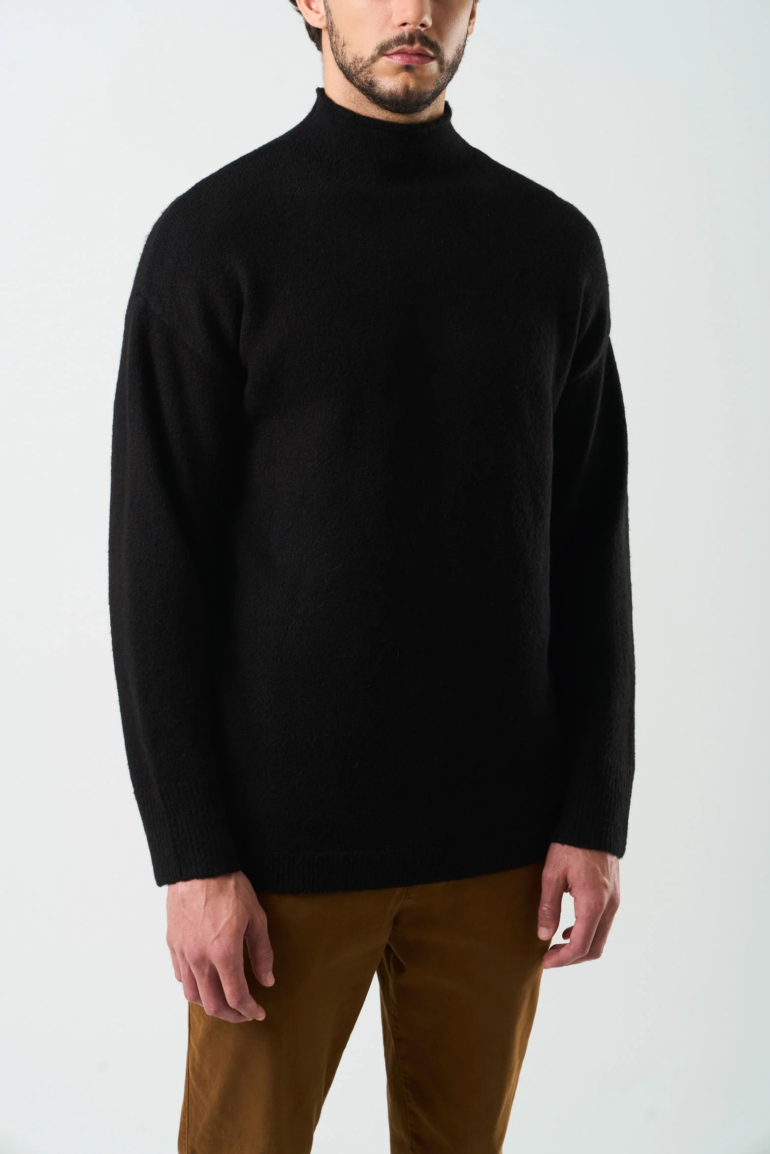 Sika Knit Sweater for Men Two-Tone - Image 5