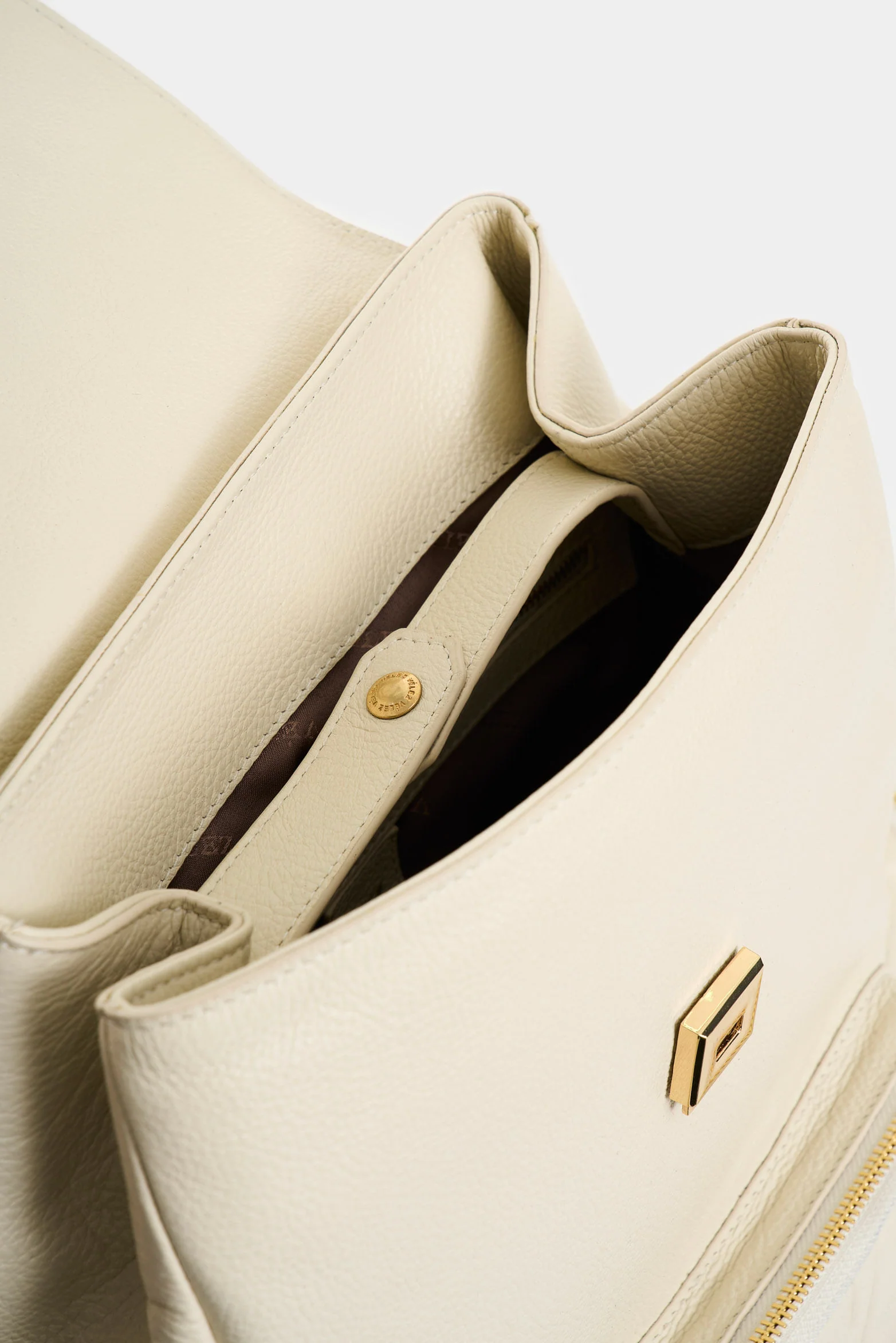 Silene Monogram Leather Backpack for Women - Image 5