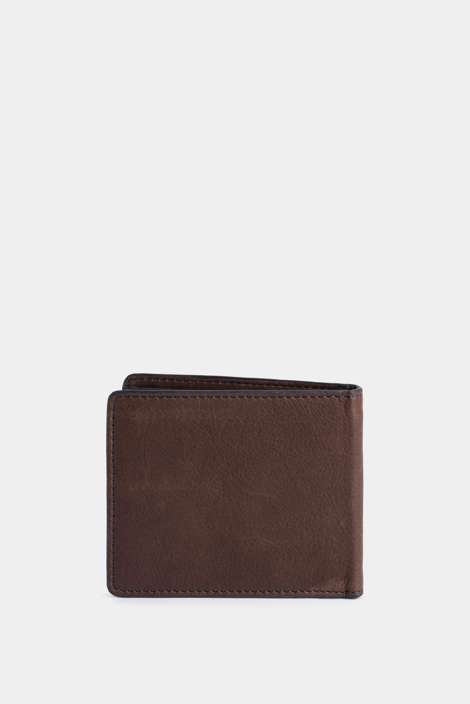 Slim Leather Wallet for Men, Monogram - Image 3