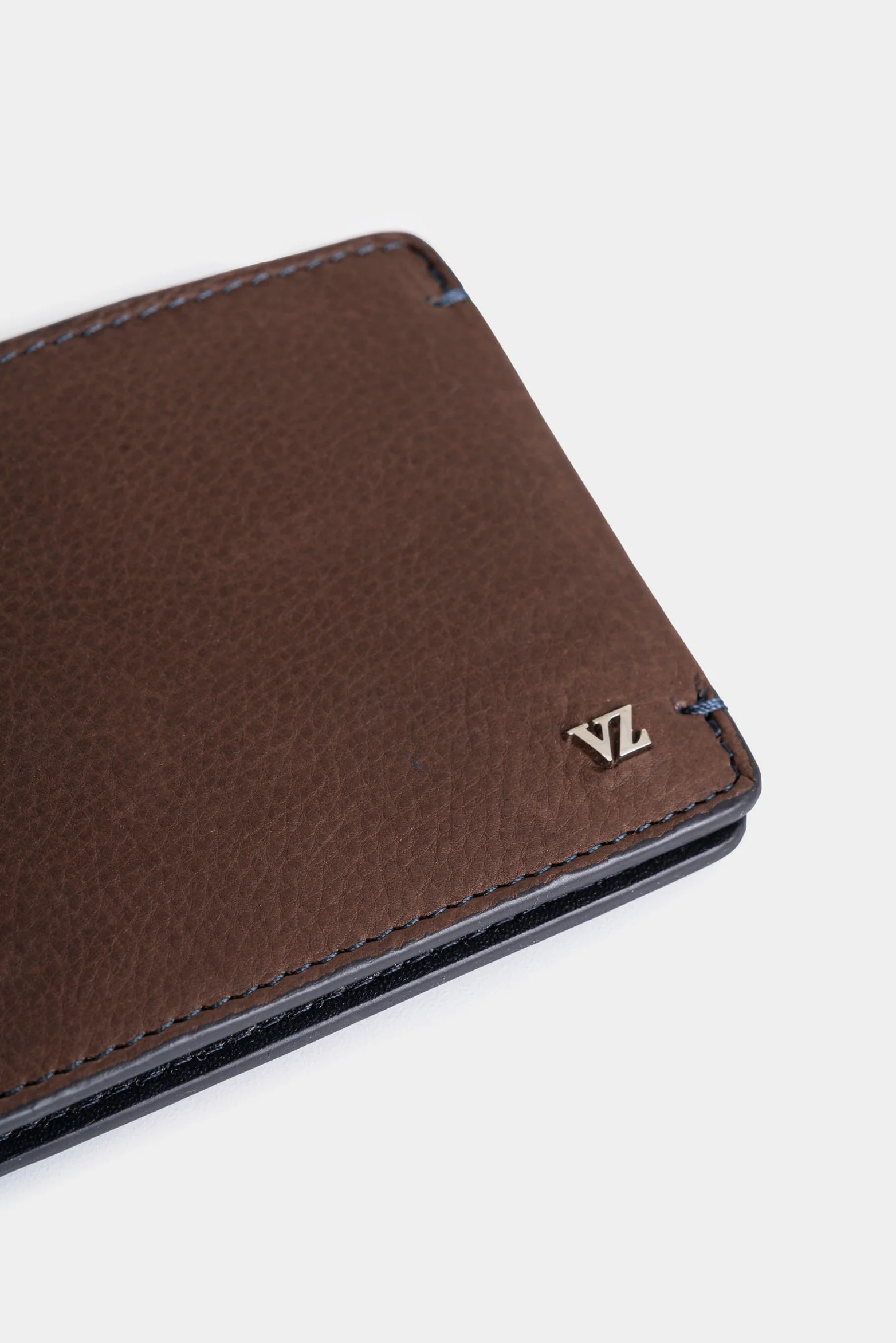 Slim Leather Wallet for Men, Monogram - Image 4