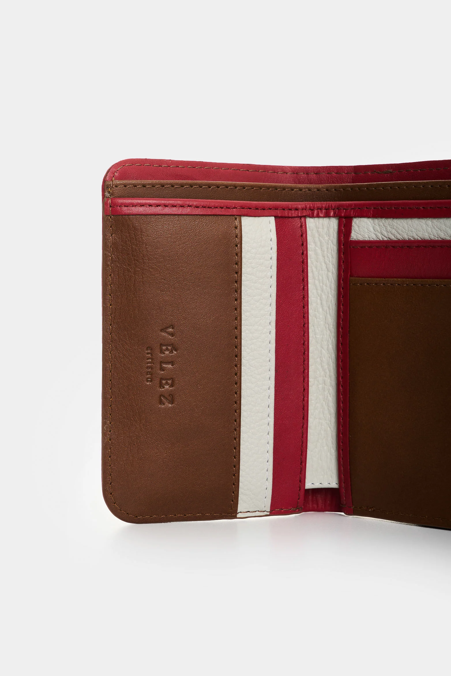 Small 2 leather wallet for women - Image 4