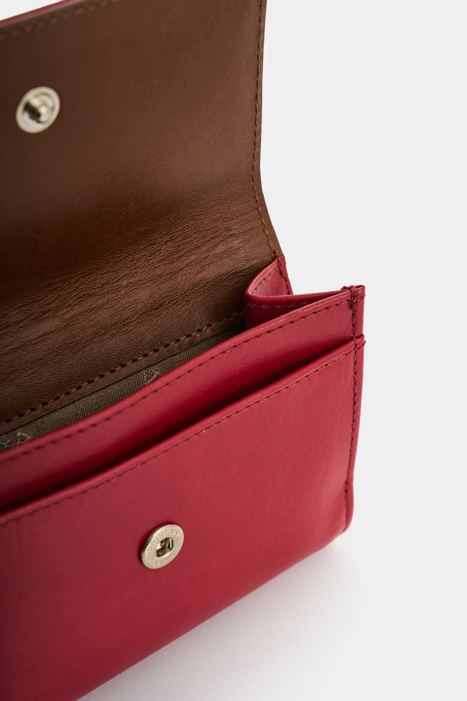 Small 2 leather wallet for women - Image 5