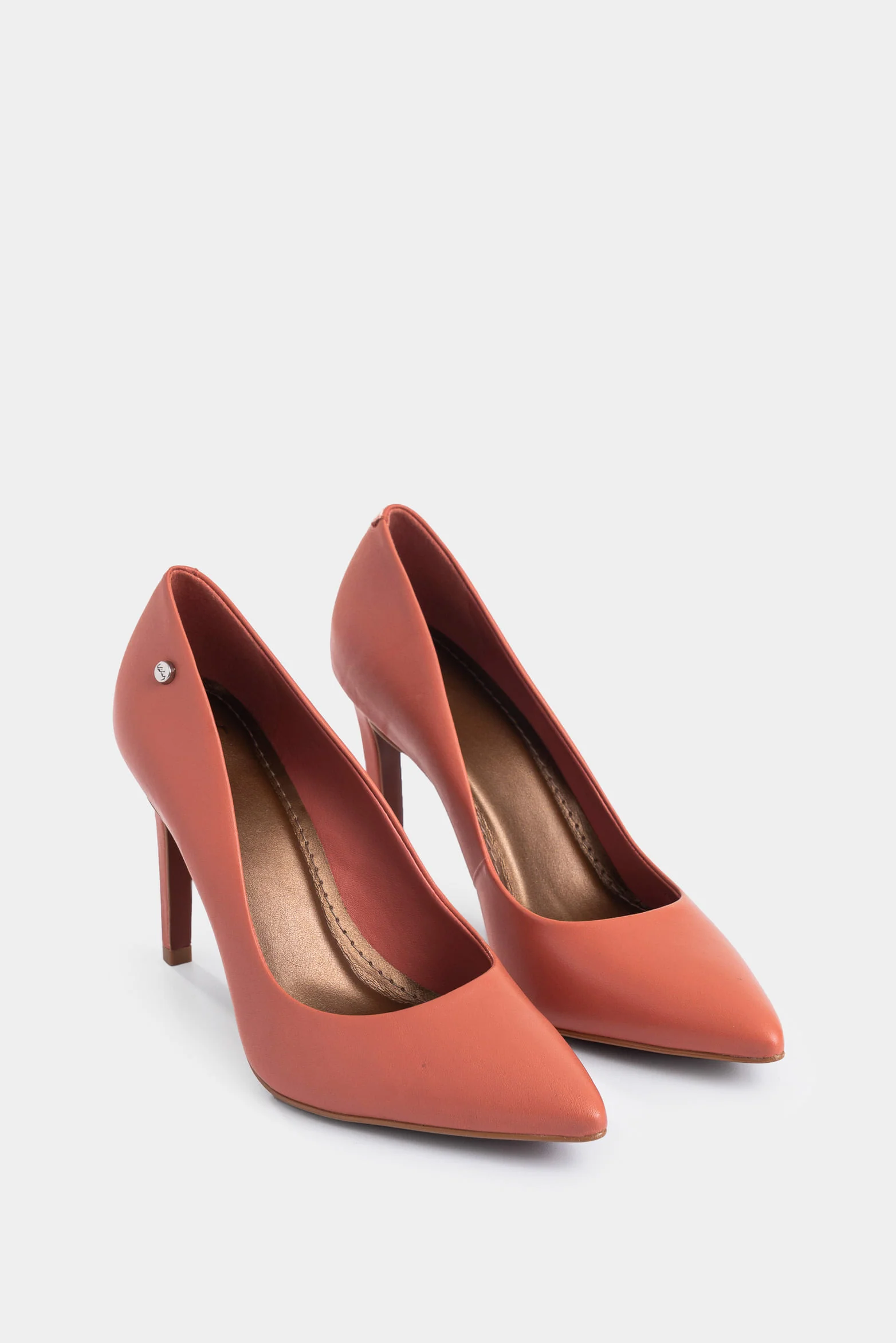 Smooth Leather Closed Toe Heels - Image 2