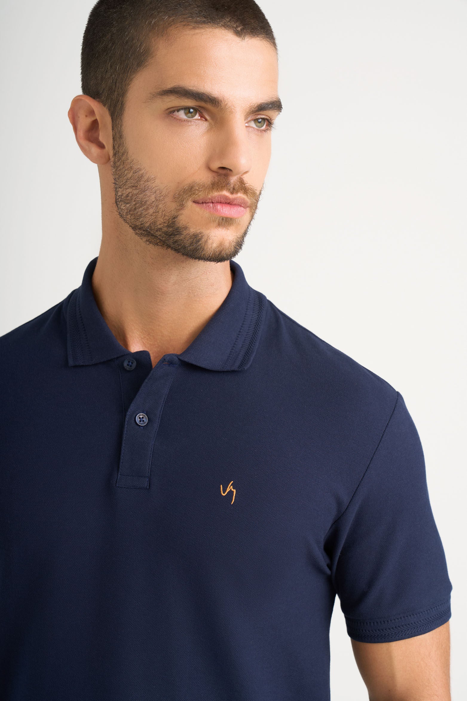 Summer Polo Shirt Semi Fitted - Image 3