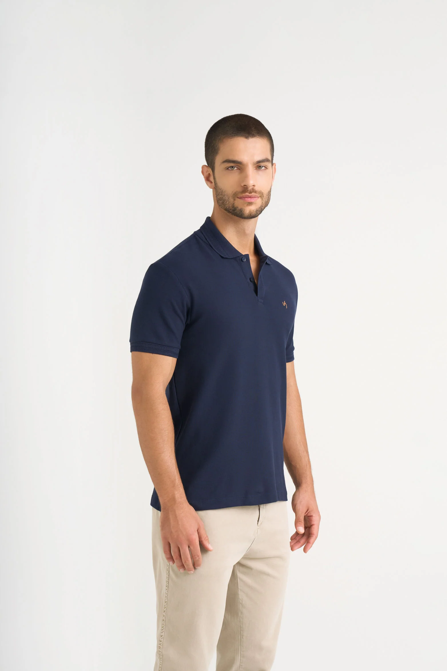 Summer Polo Shirt Semi Fitted - Image 4