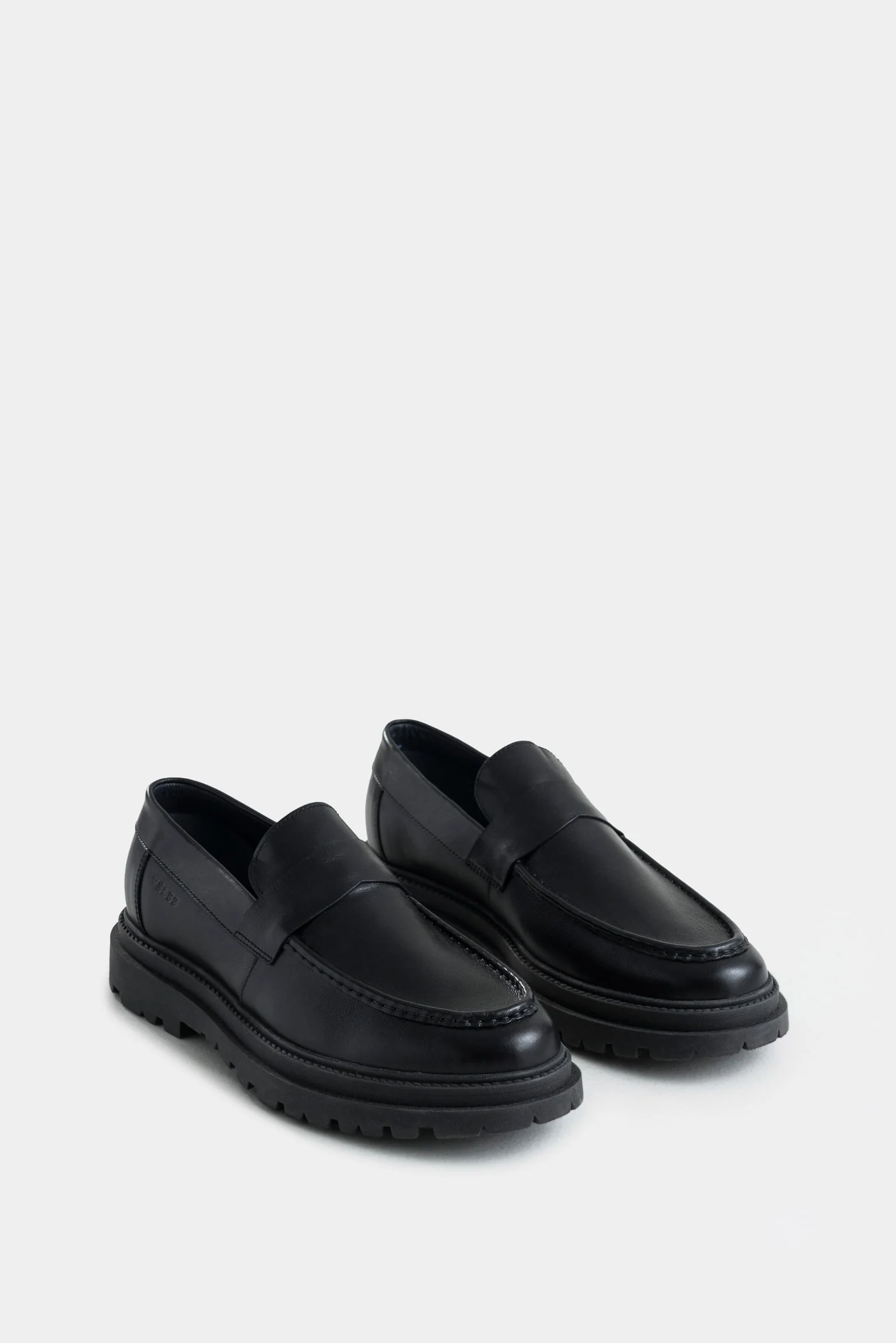 Sunny Leather Loafers for Women with Mask Detail - Image 2