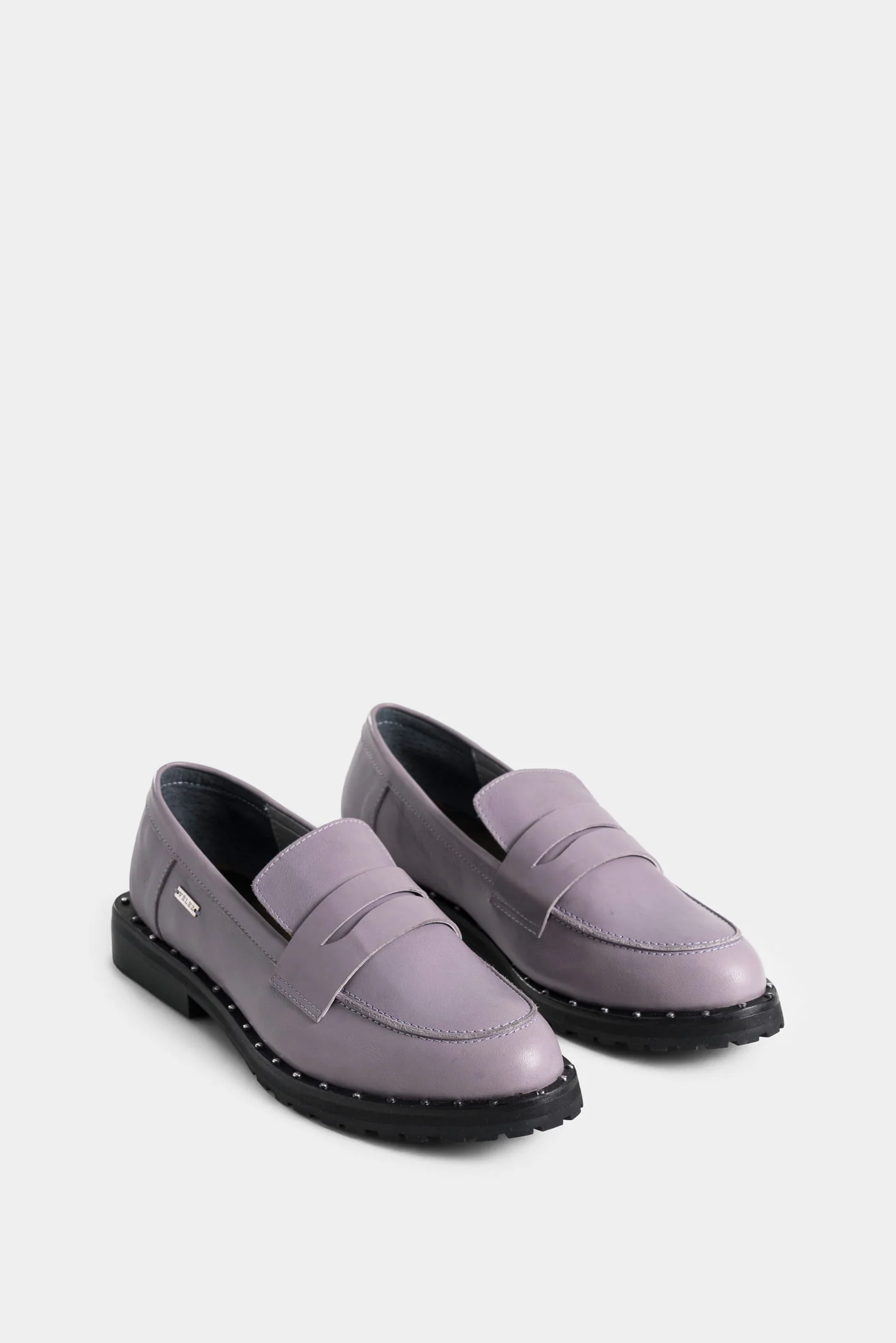 Trendy Leather Moccasins with Milleraie Detail for Women - Image 2