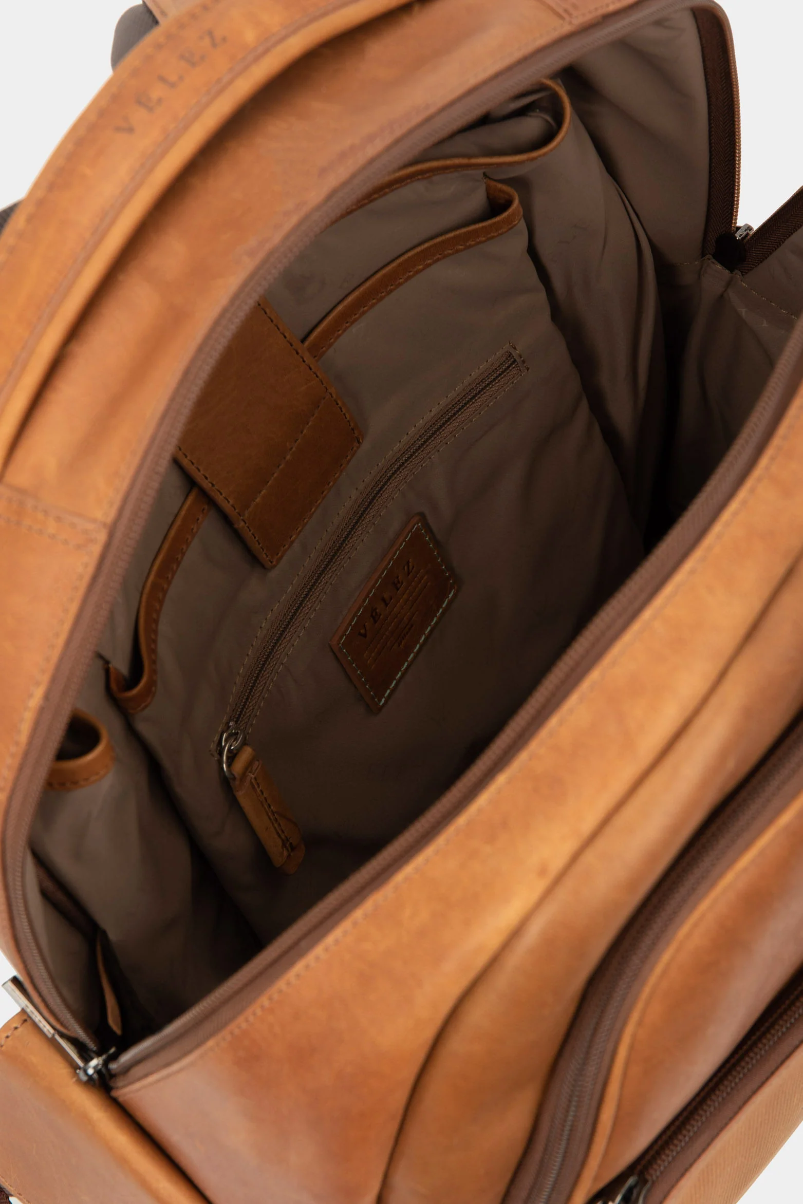Tropical Leather Backpack - Image 8
