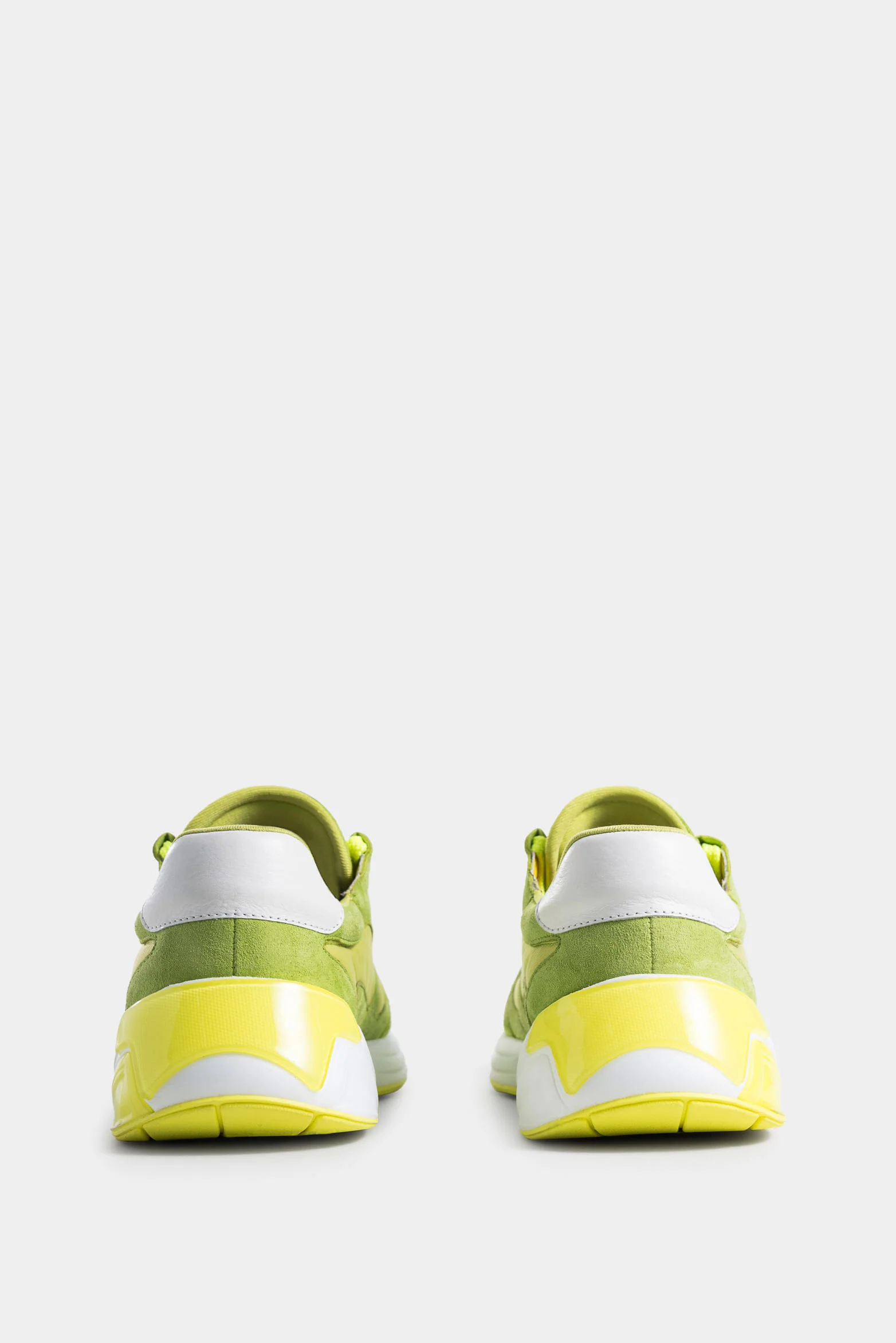 Urban Silhouette Suede and Canvas Sneakers for Women - Image 3