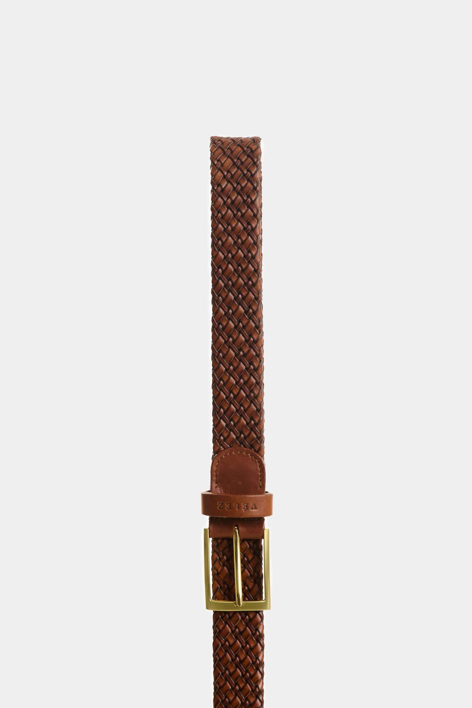 Vega Men's Braided Leather Belt - Image 2