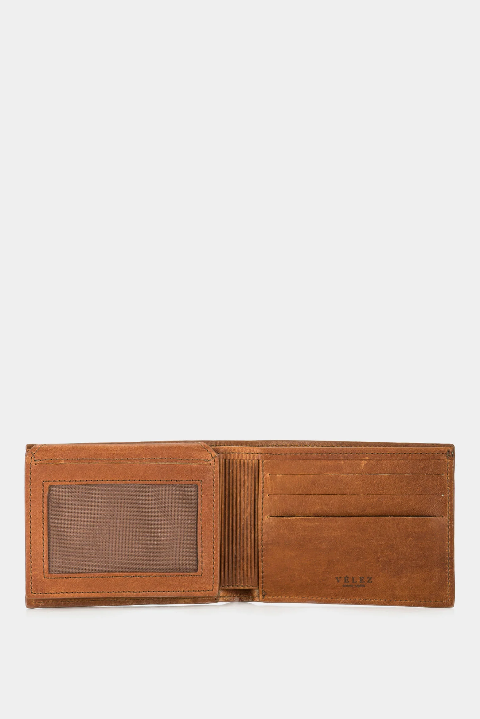Vintage Leather Wallet and Keychain Kit - Image 3