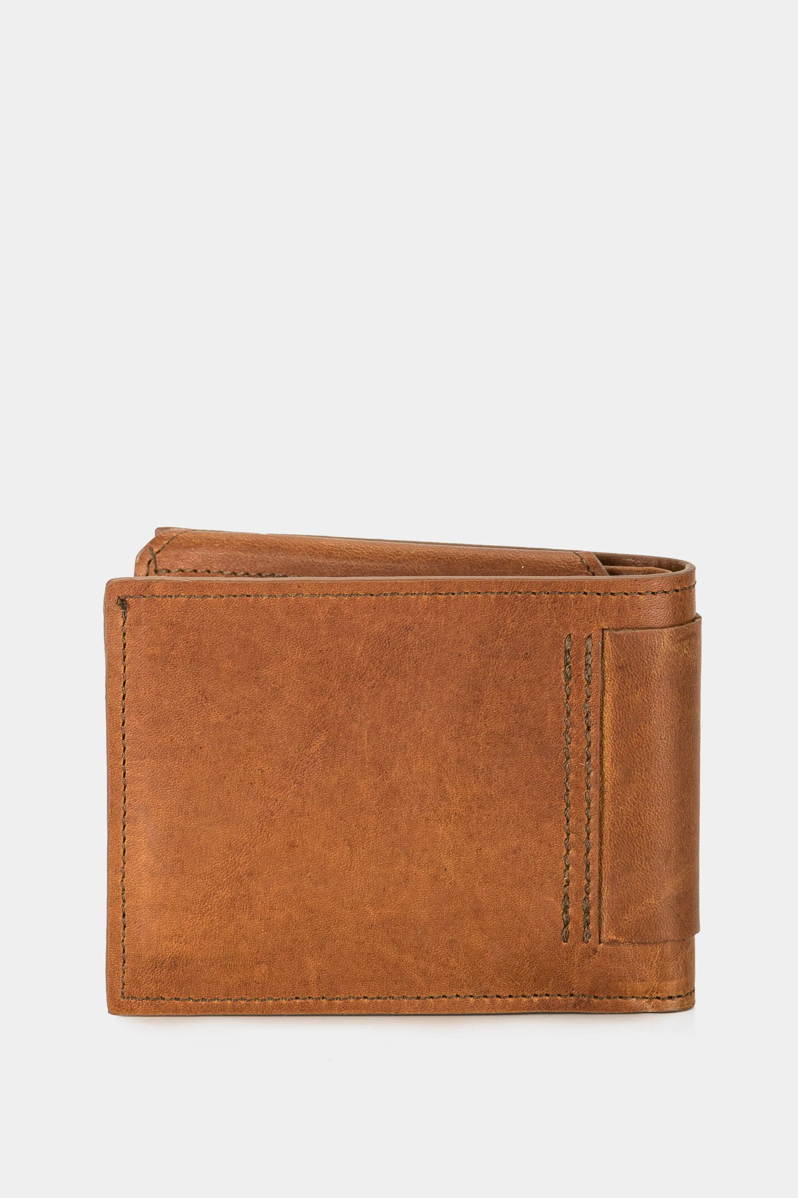 Vintage Leather Wallet and Keychain Kit - Image 4