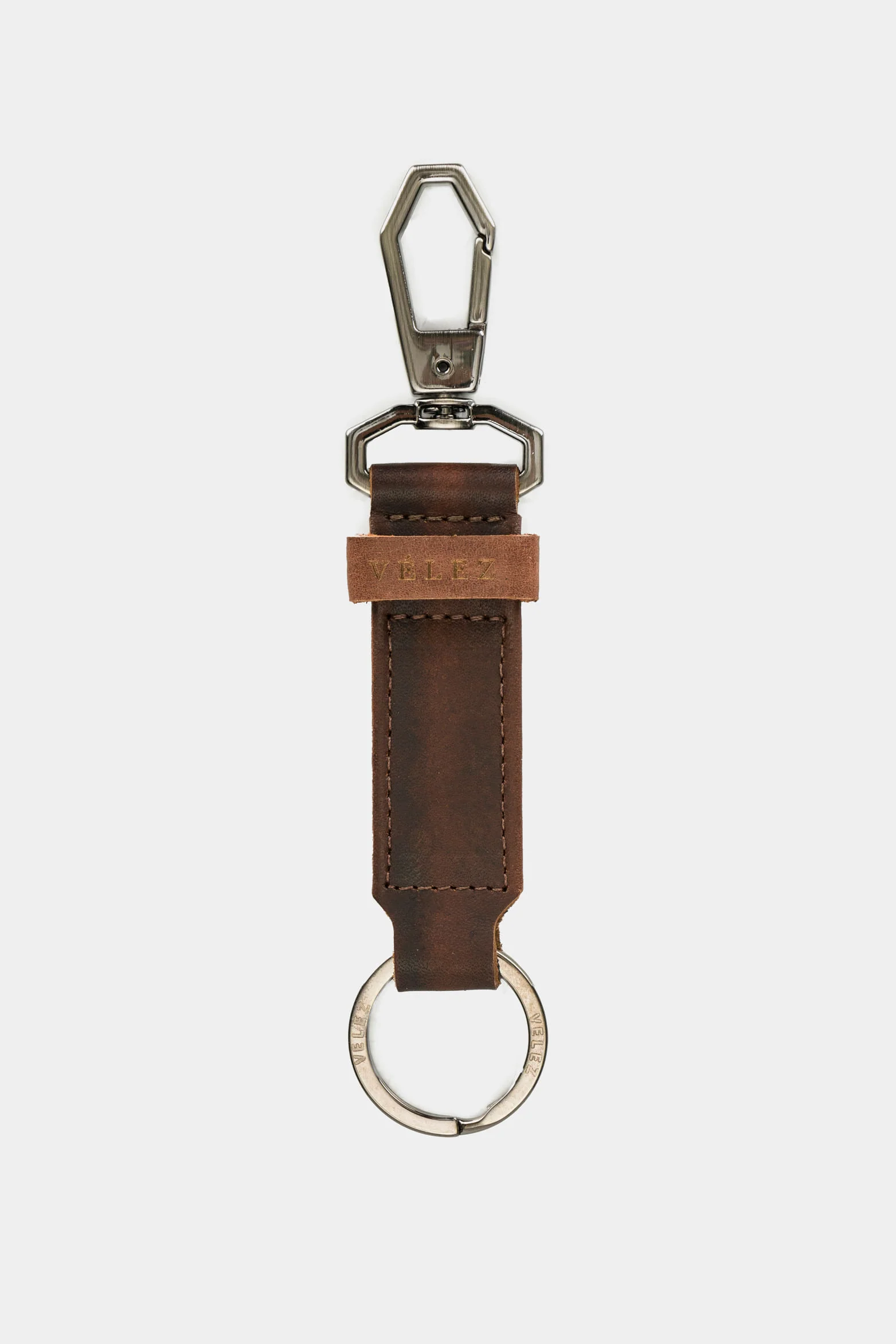 Vintage Leather Wallet and Keychain Kit - Image 8