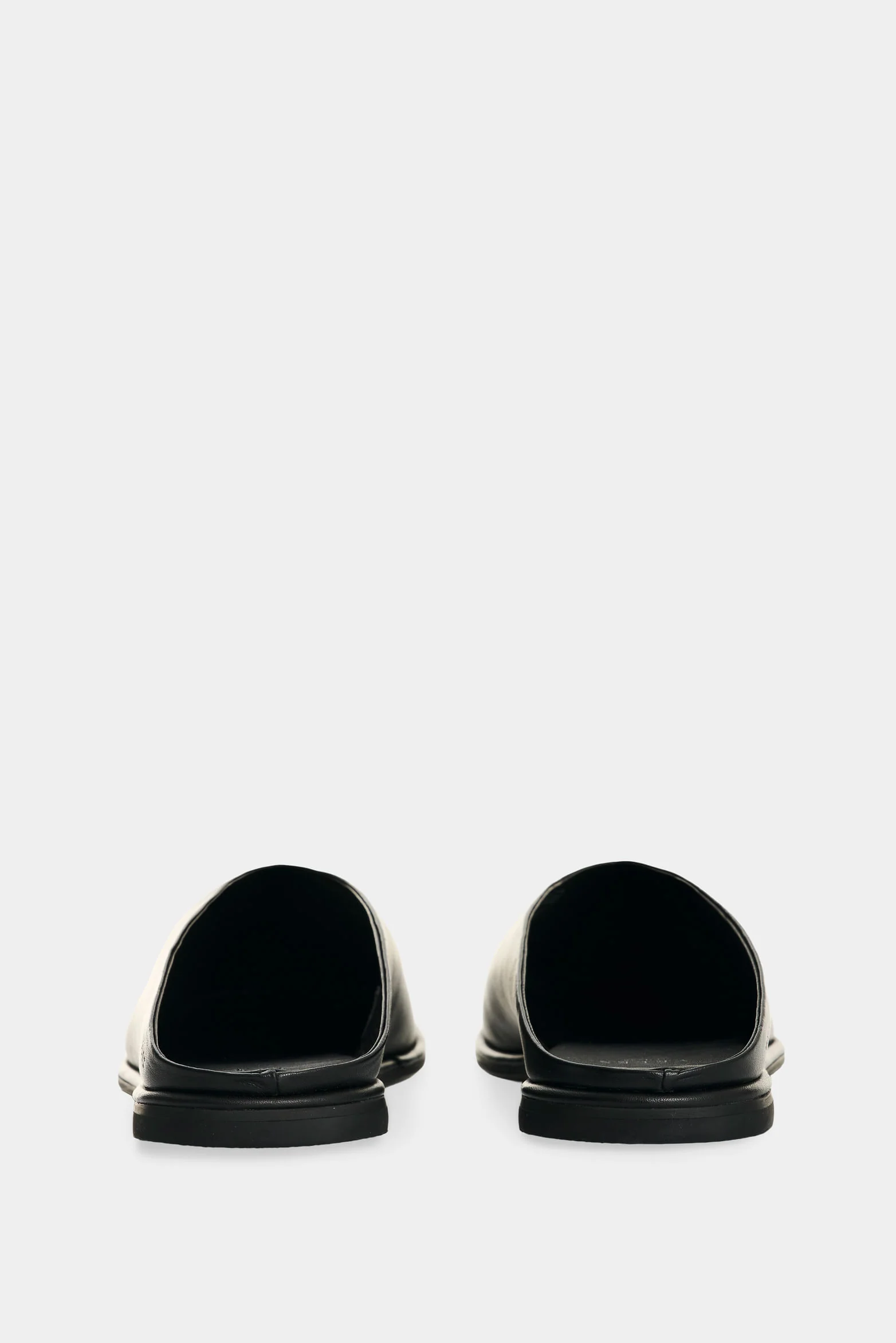Waira Leather Mule-Style Ballet Flats for Women Slip-On - Image 3
