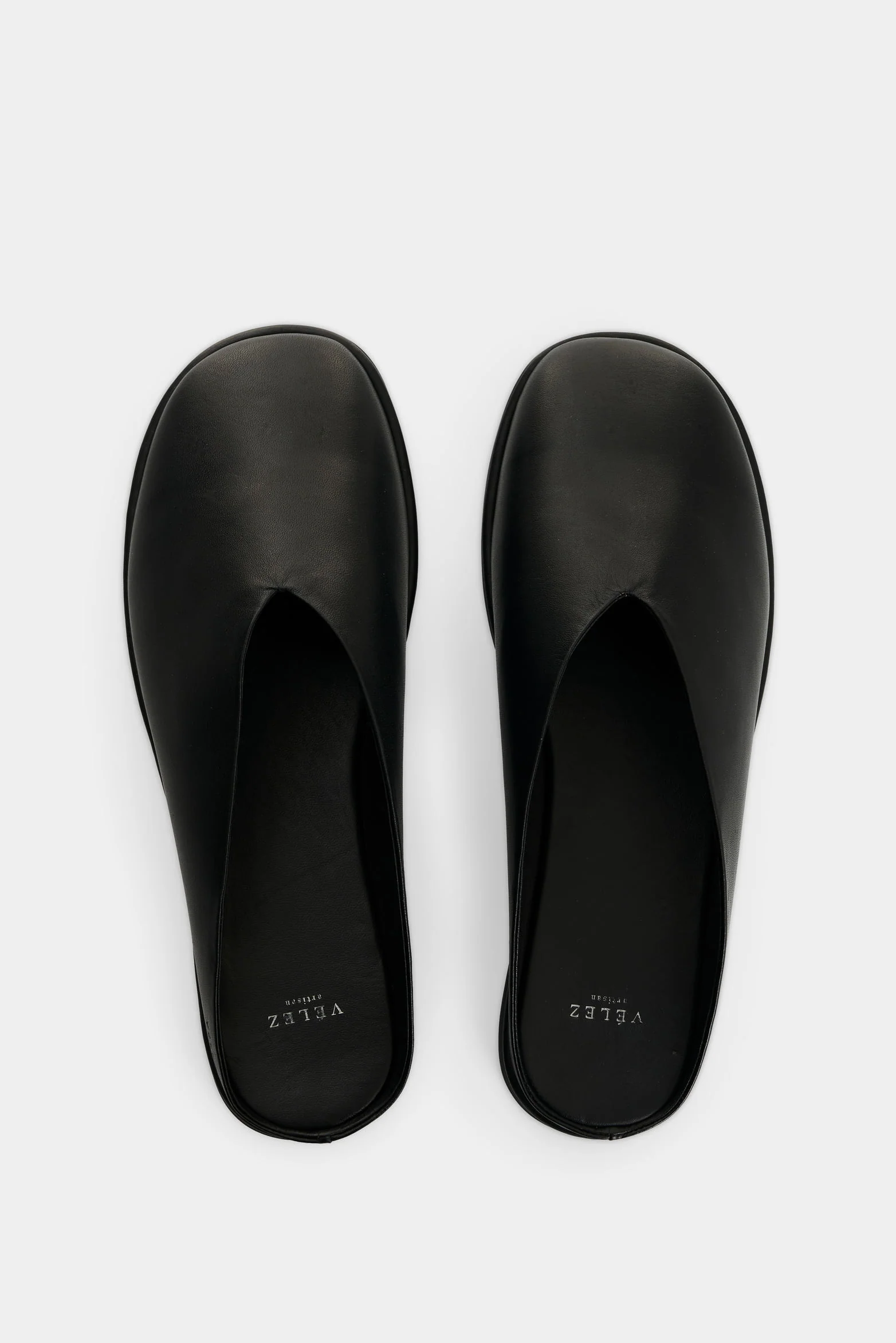 Waira Leather Mule-Style Ballet Flats for Women Slip-On - Image 4