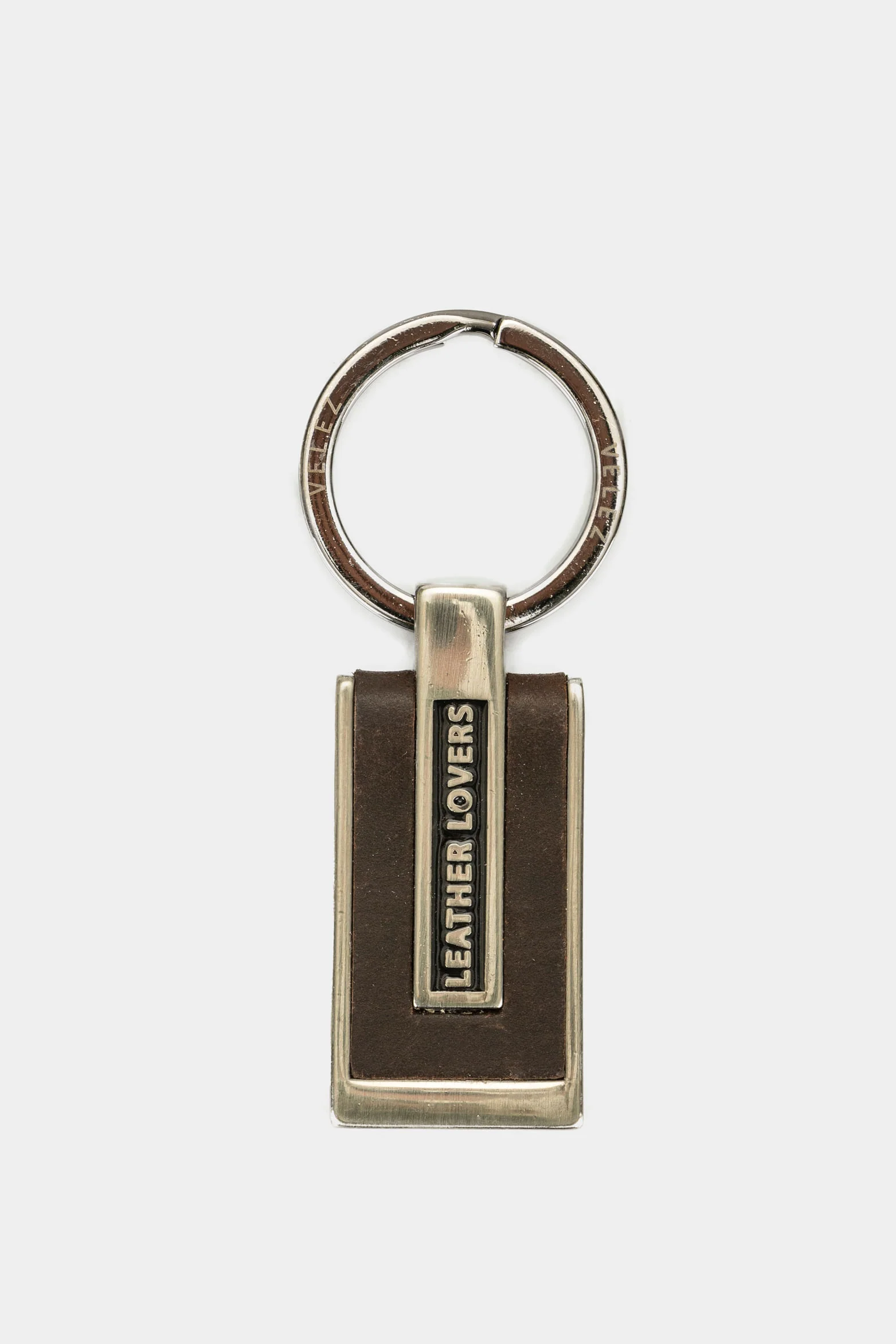 Wallet and Keychain Kit in Smooth Leather Café - Image 7