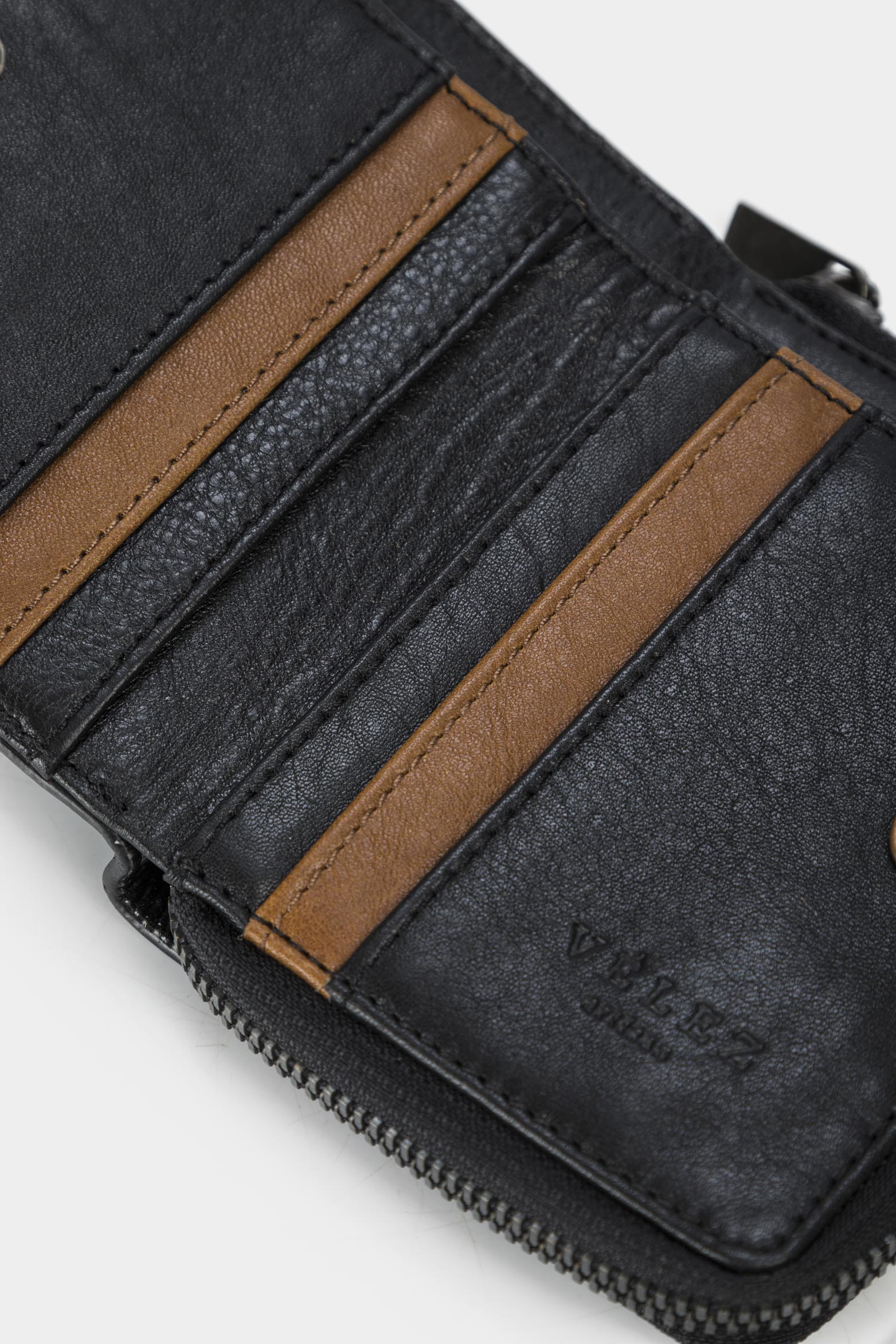 Wild Leather Wallet for Women with Zipper - Image 6