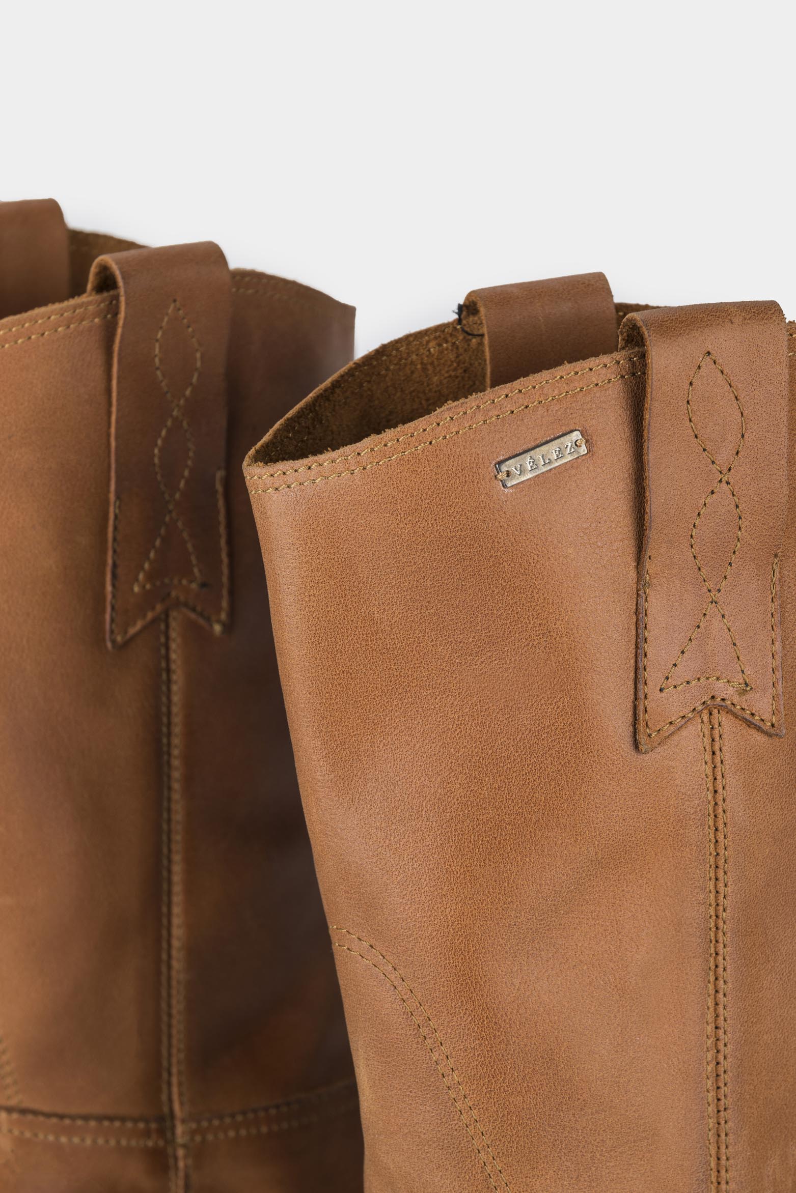 Women’s Arezzo Leather Ankle Boots with Decorative Embroidery - Image 5