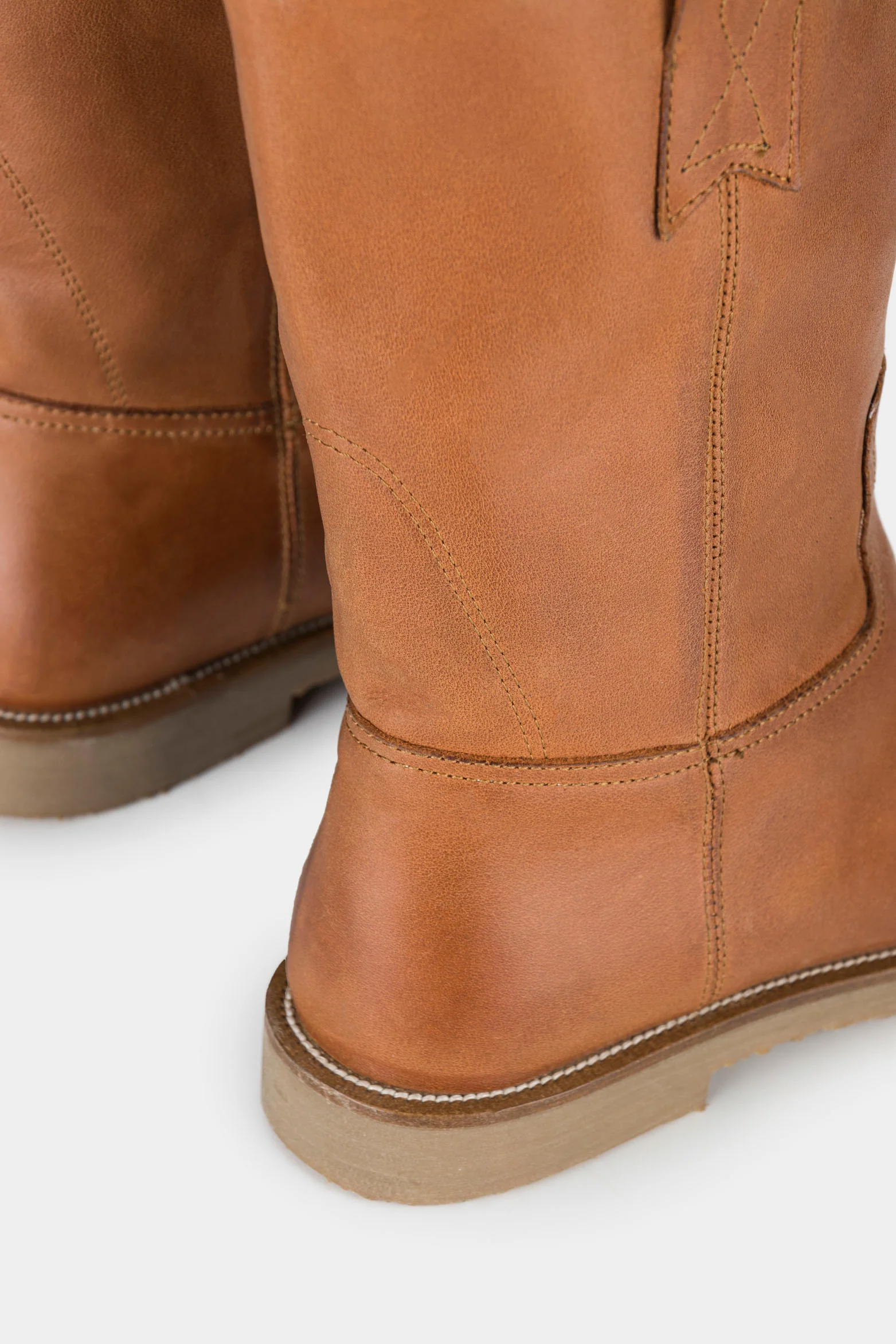 Women’s Arezzo Leather Ankle Boots with Decorative Embroidery - Image 6
